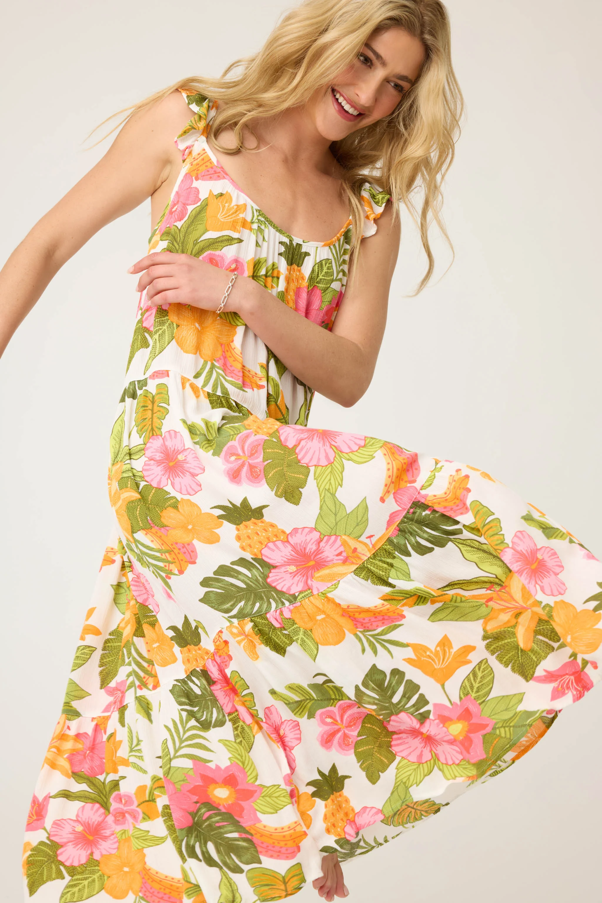 Copacabana Floral Dress