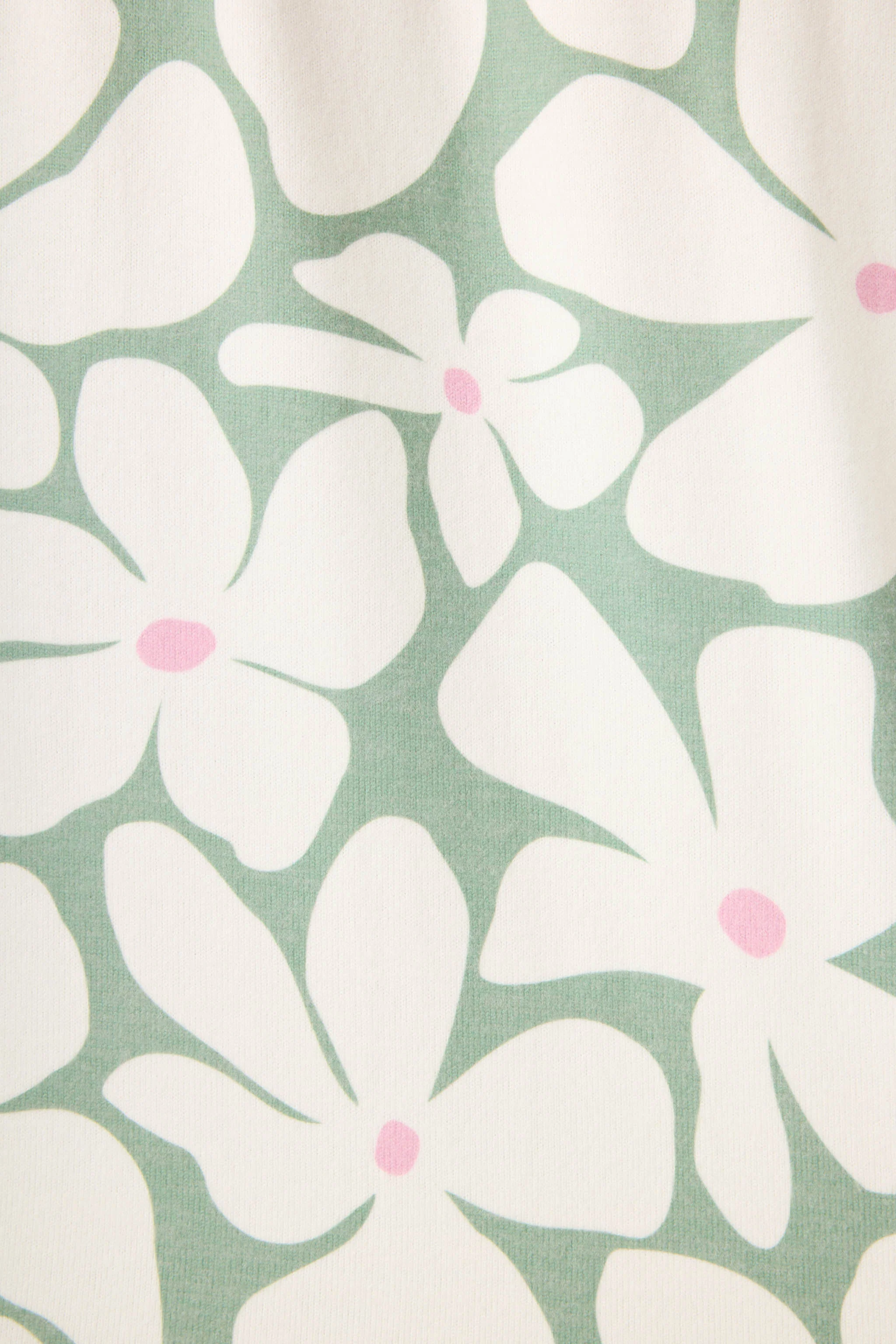 Wish You Were Here Floral Print Long Sleeve Top