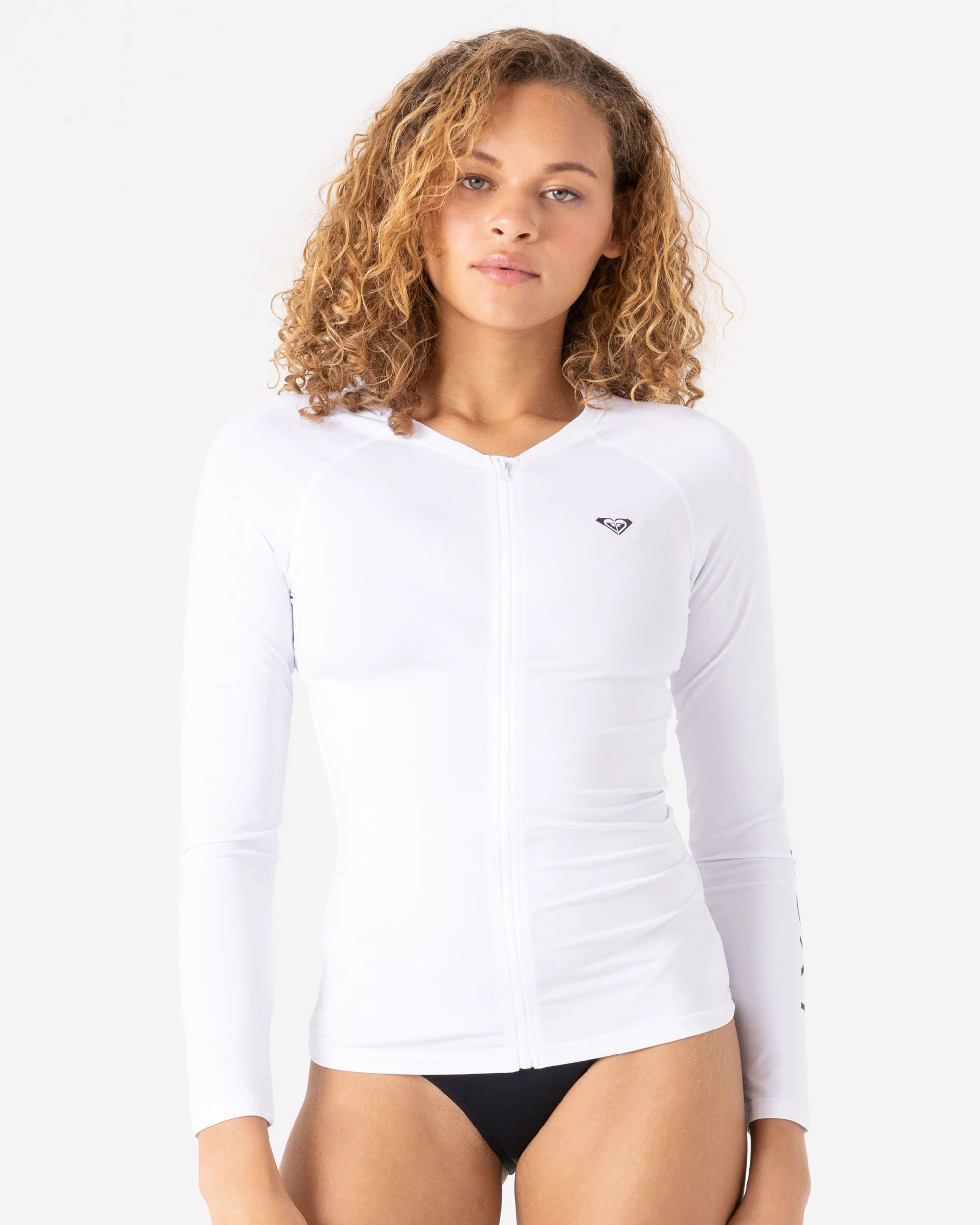 New Essentials Long Sleeve Zipped Lycra Rashguard