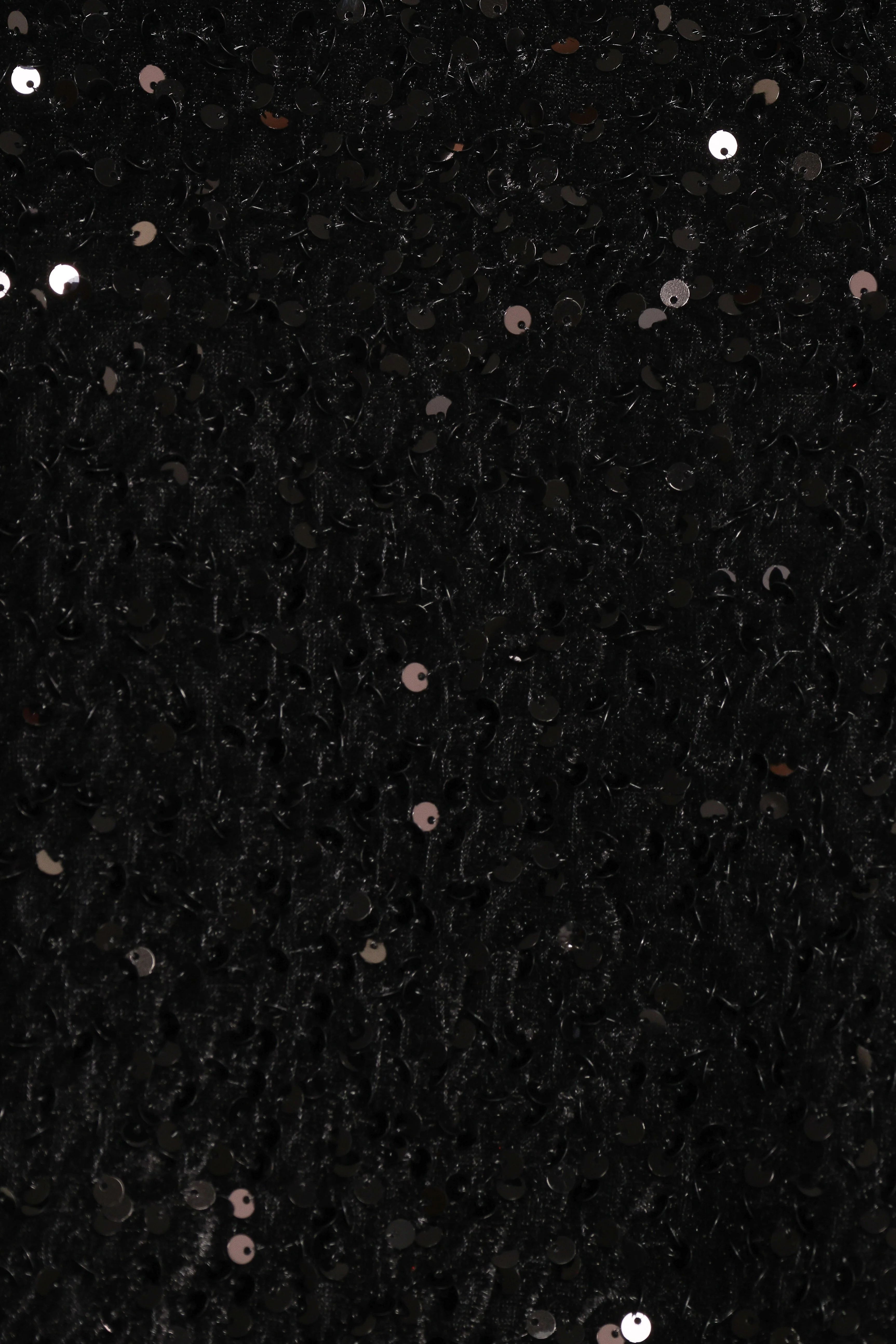 Celesti Sequin Top - Black