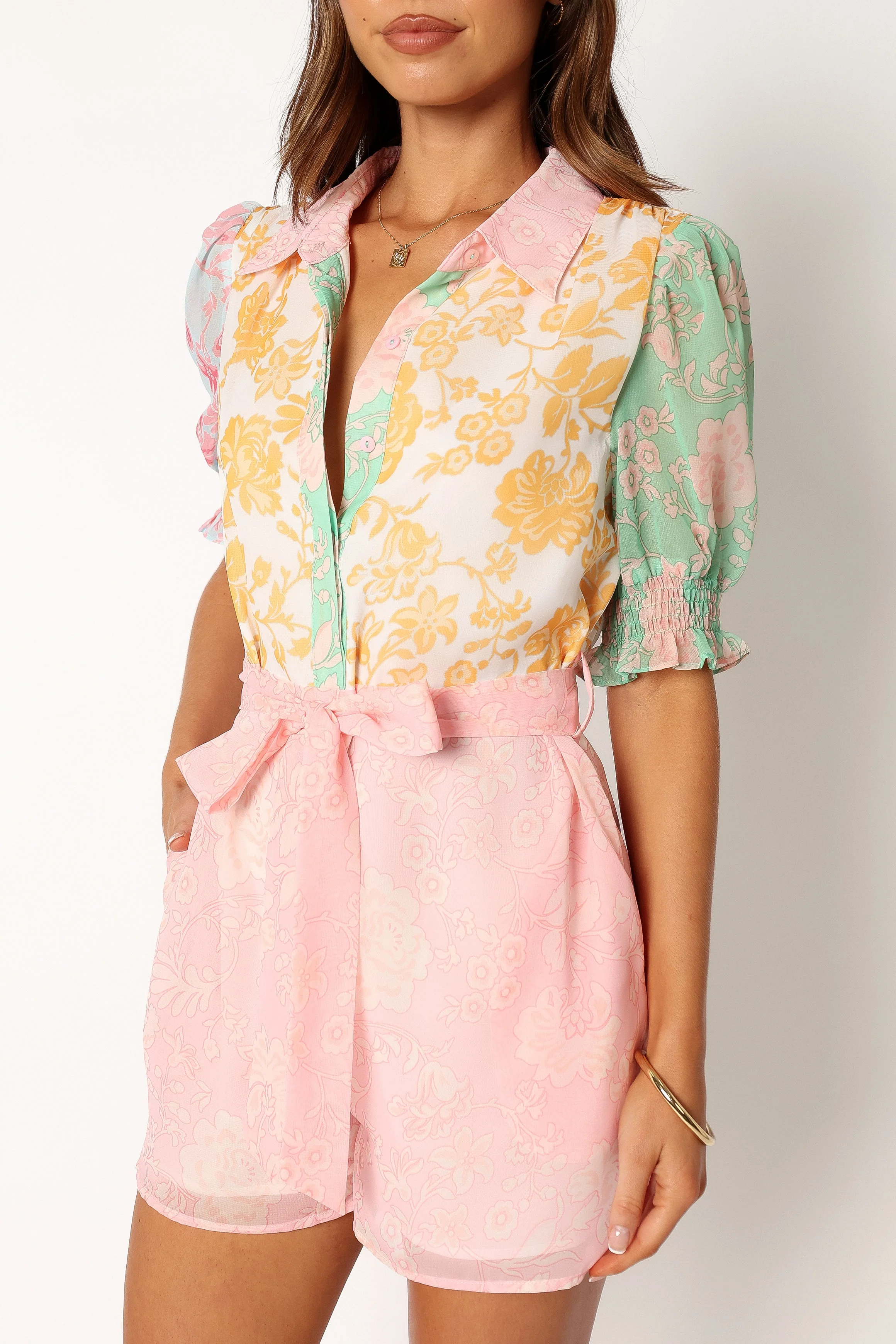 Polly Romper - Multi