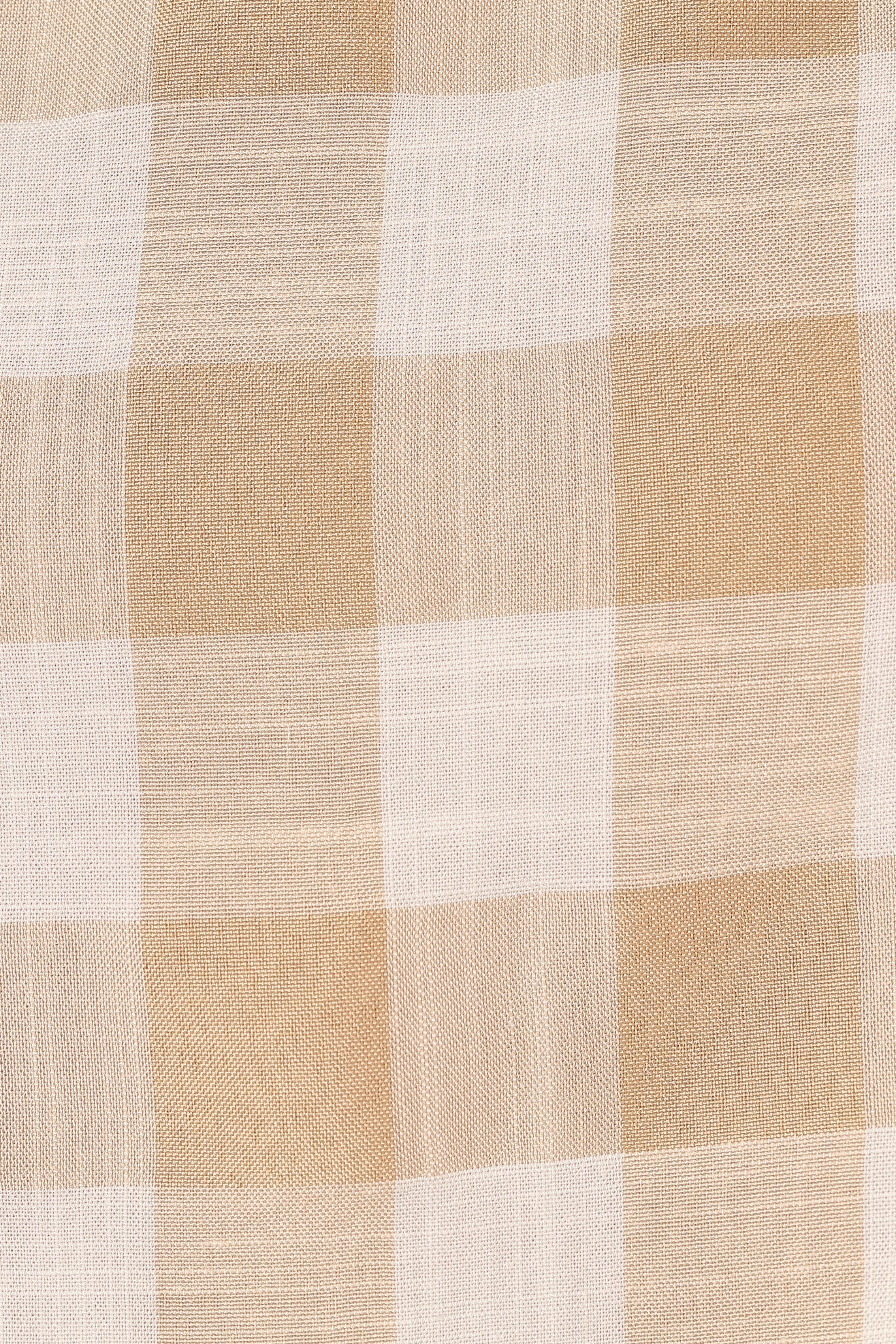 Jemmy Top - Beige Check
