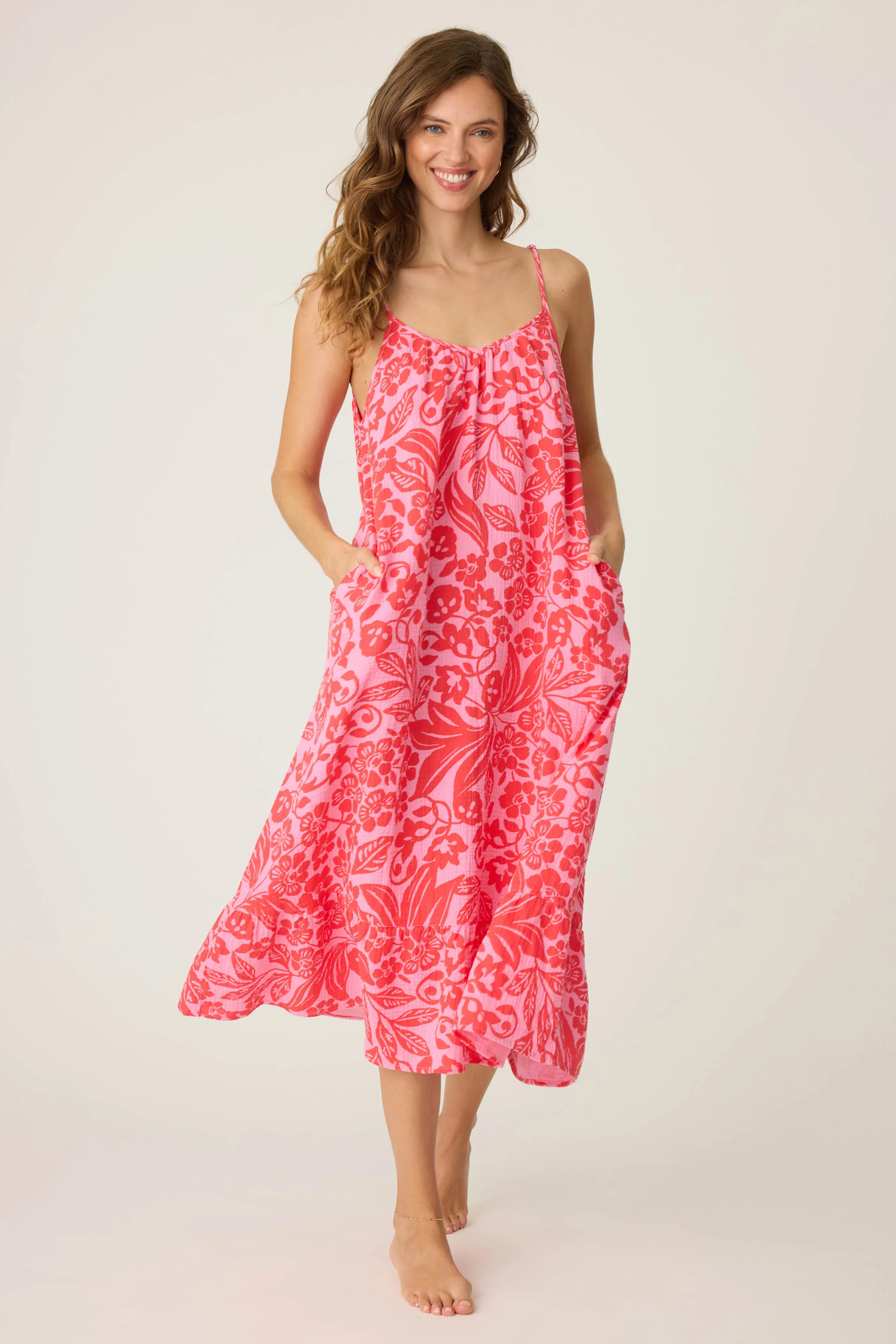 Bali Bay Floral Maxi Dress
