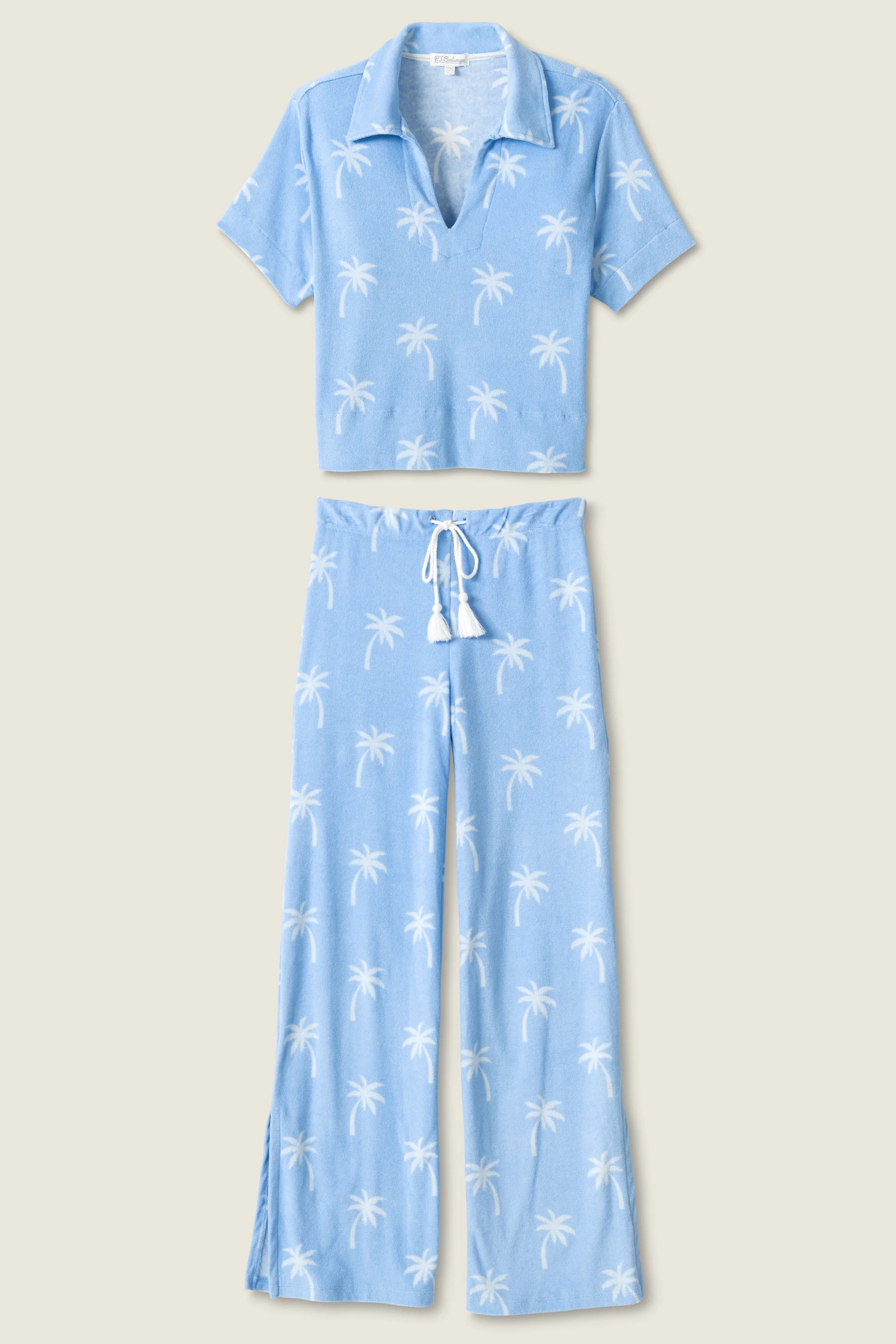 Cabana Paradise Palm Print Lounge Set