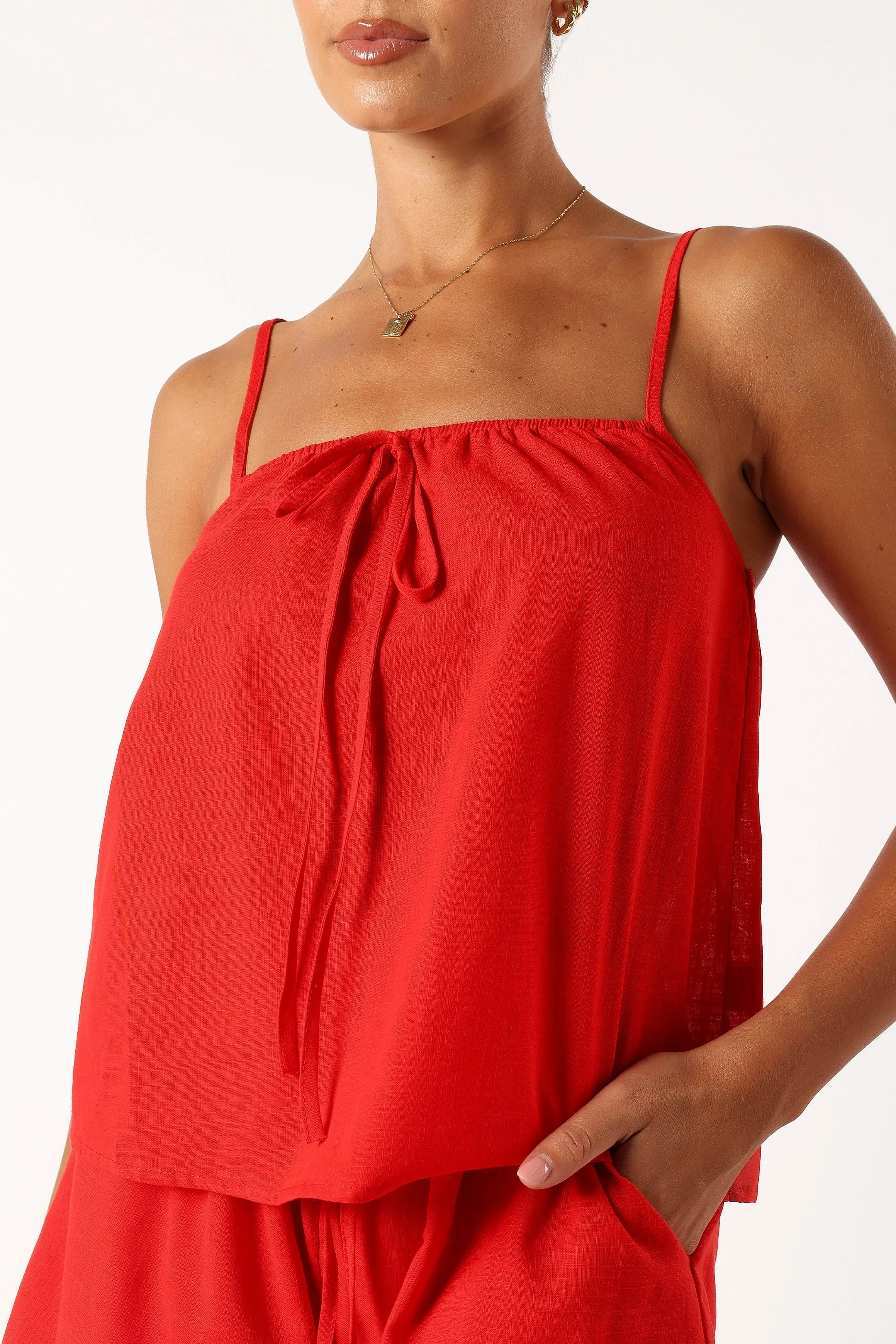 Robinson Short Set - Red