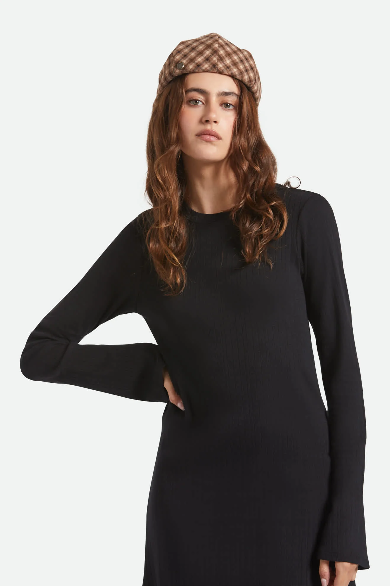 Hooligan Flat Cap - Sand/Brown