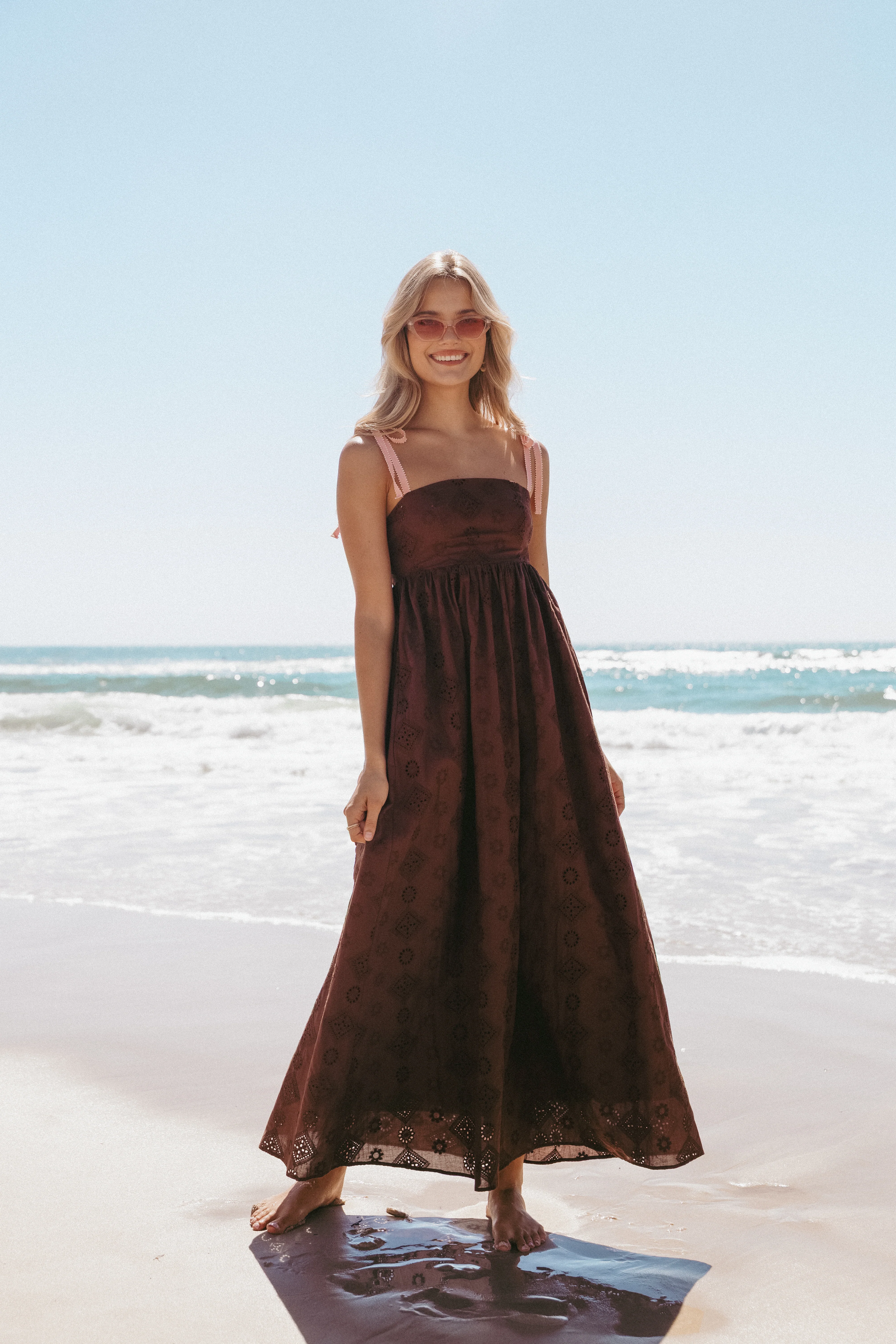 Odessa Maxi Dress - Brown