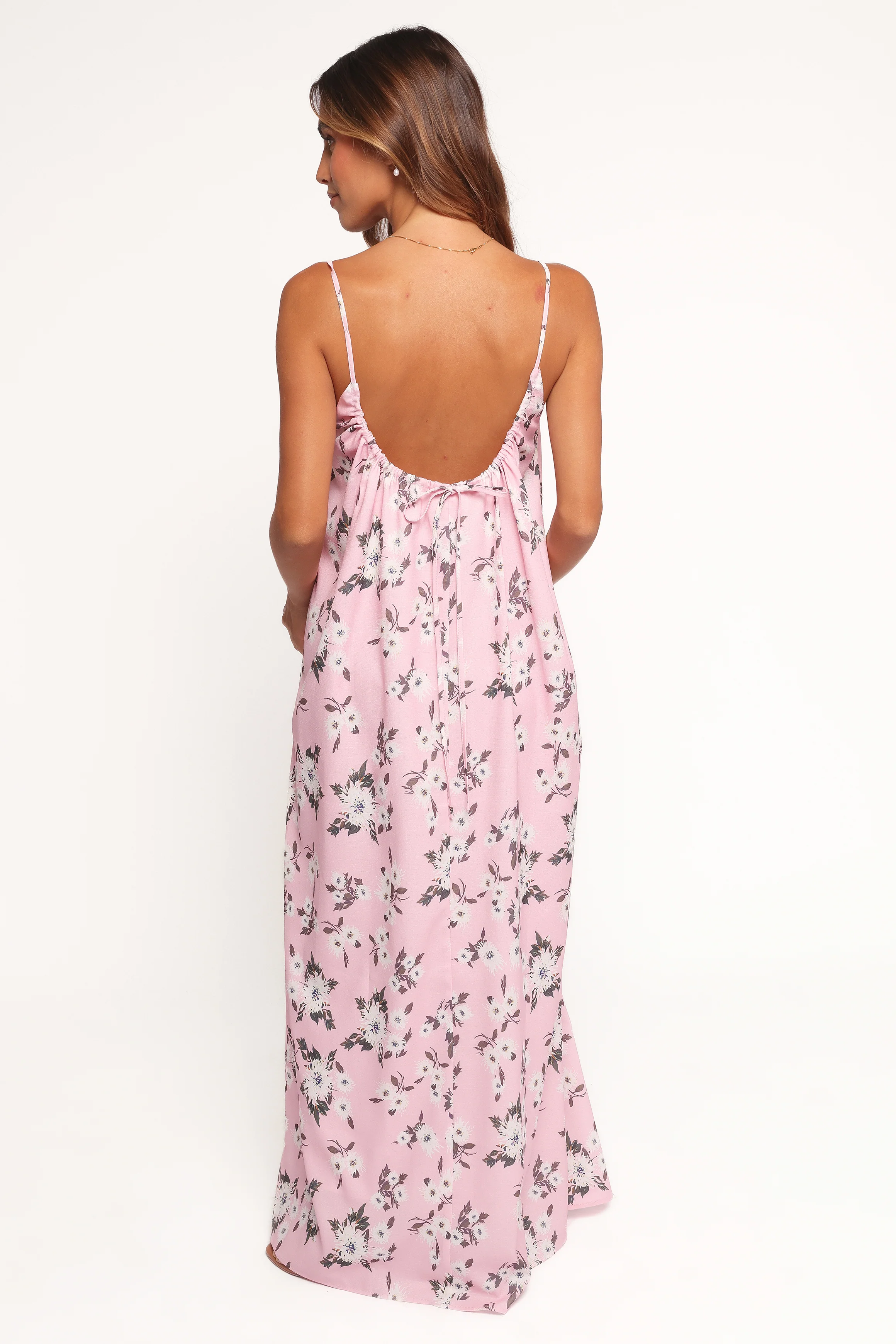 Lumina Maxi Dress - Pink Floral