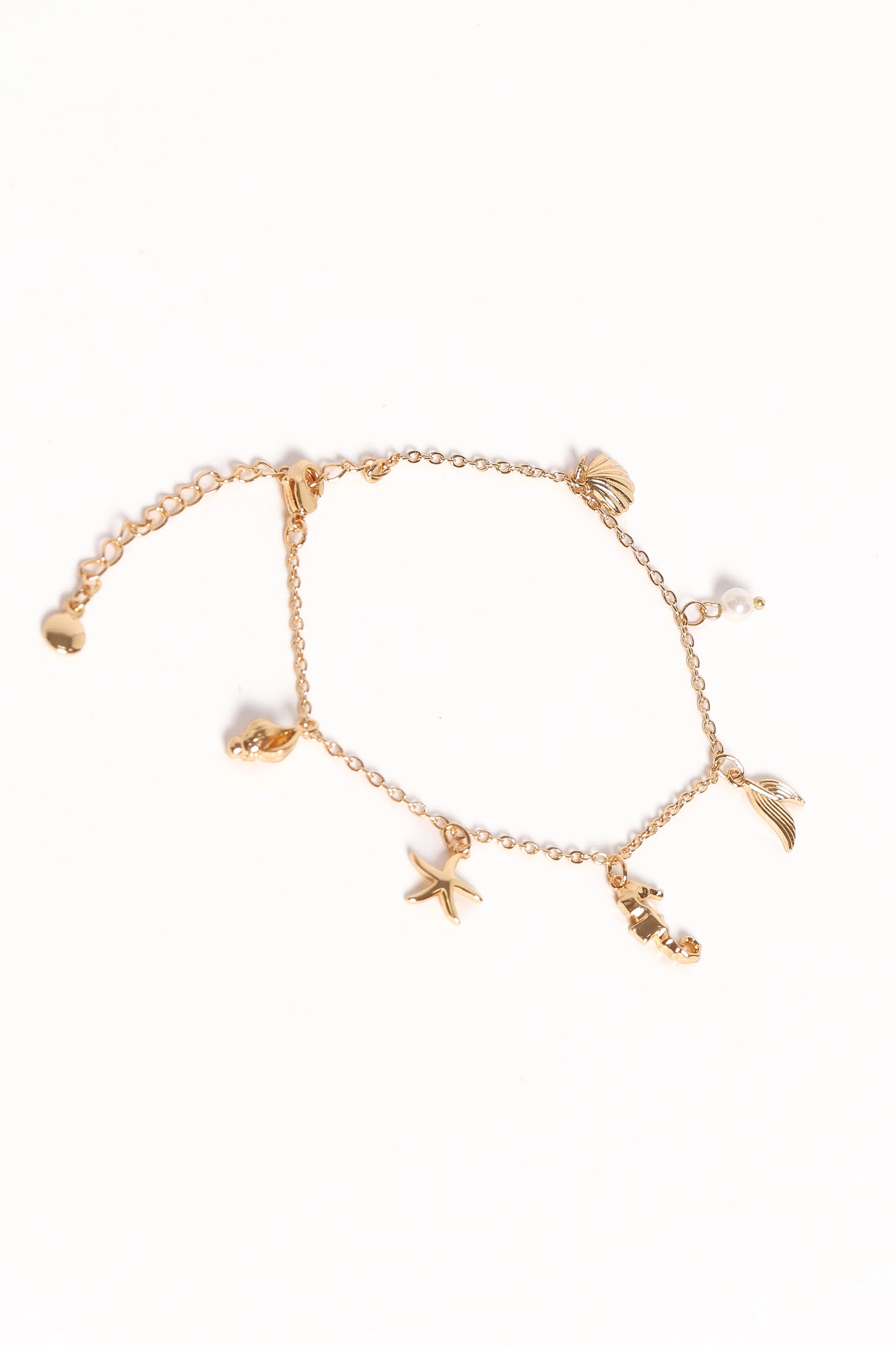 Alex Charm Bracelet - Gold