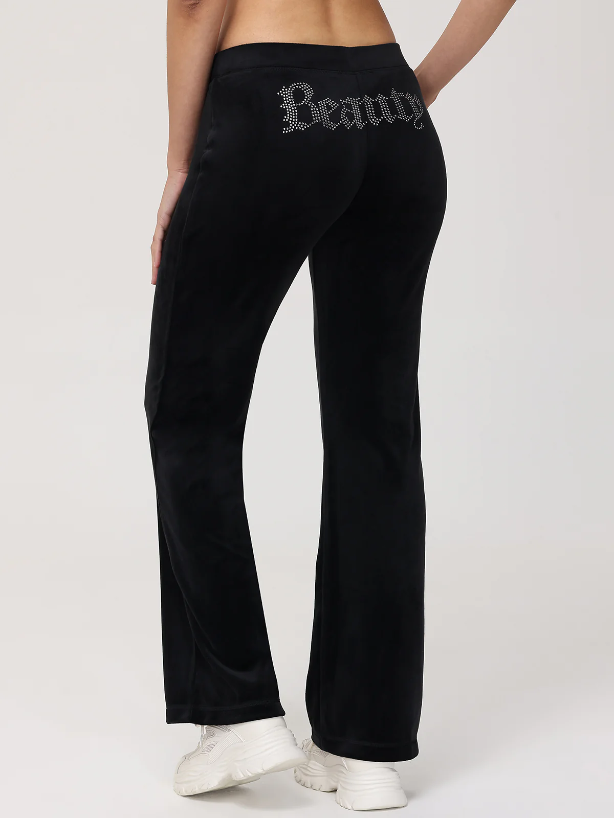 Bling Velour Track Pants