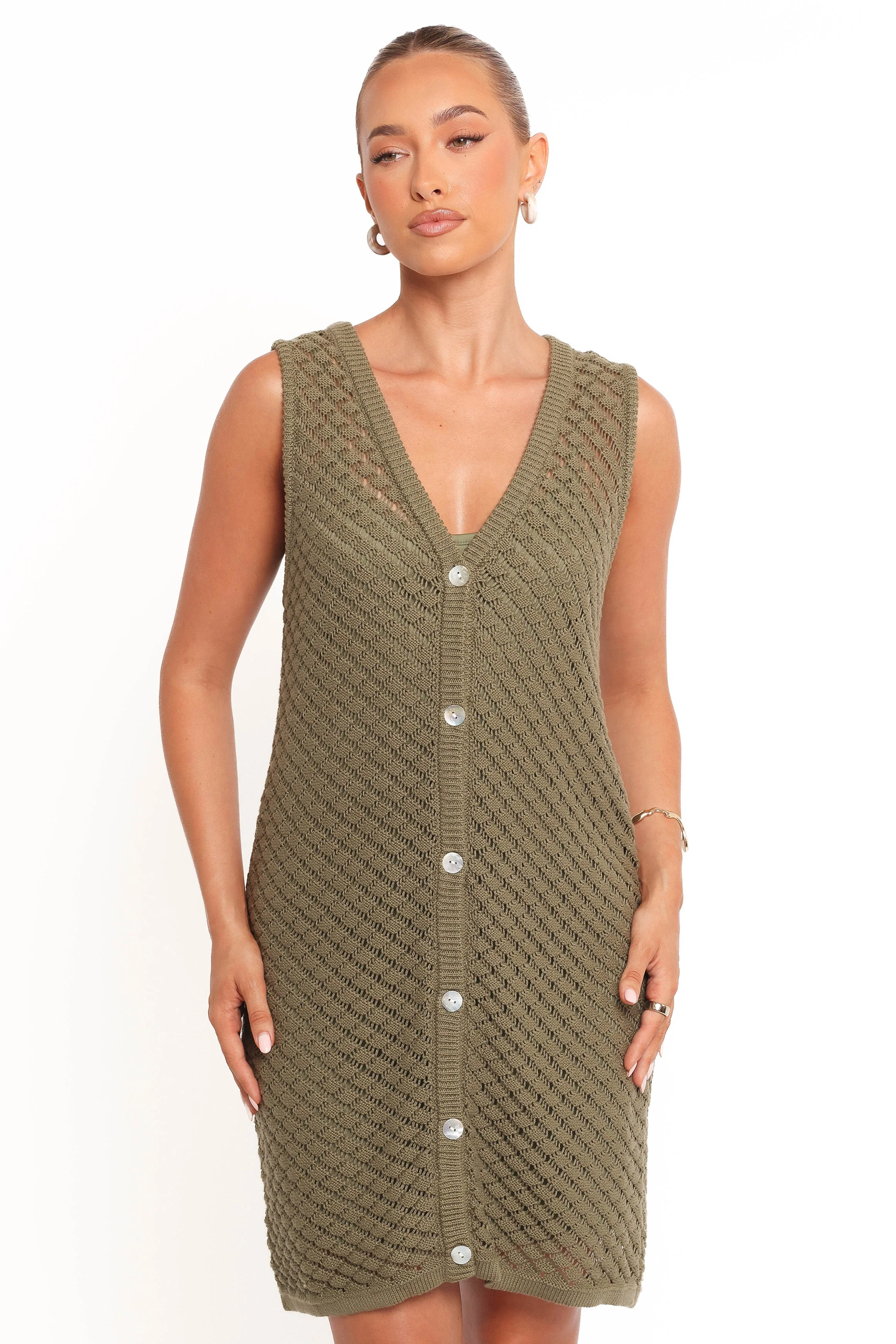 Luan Mini Dress - Olive