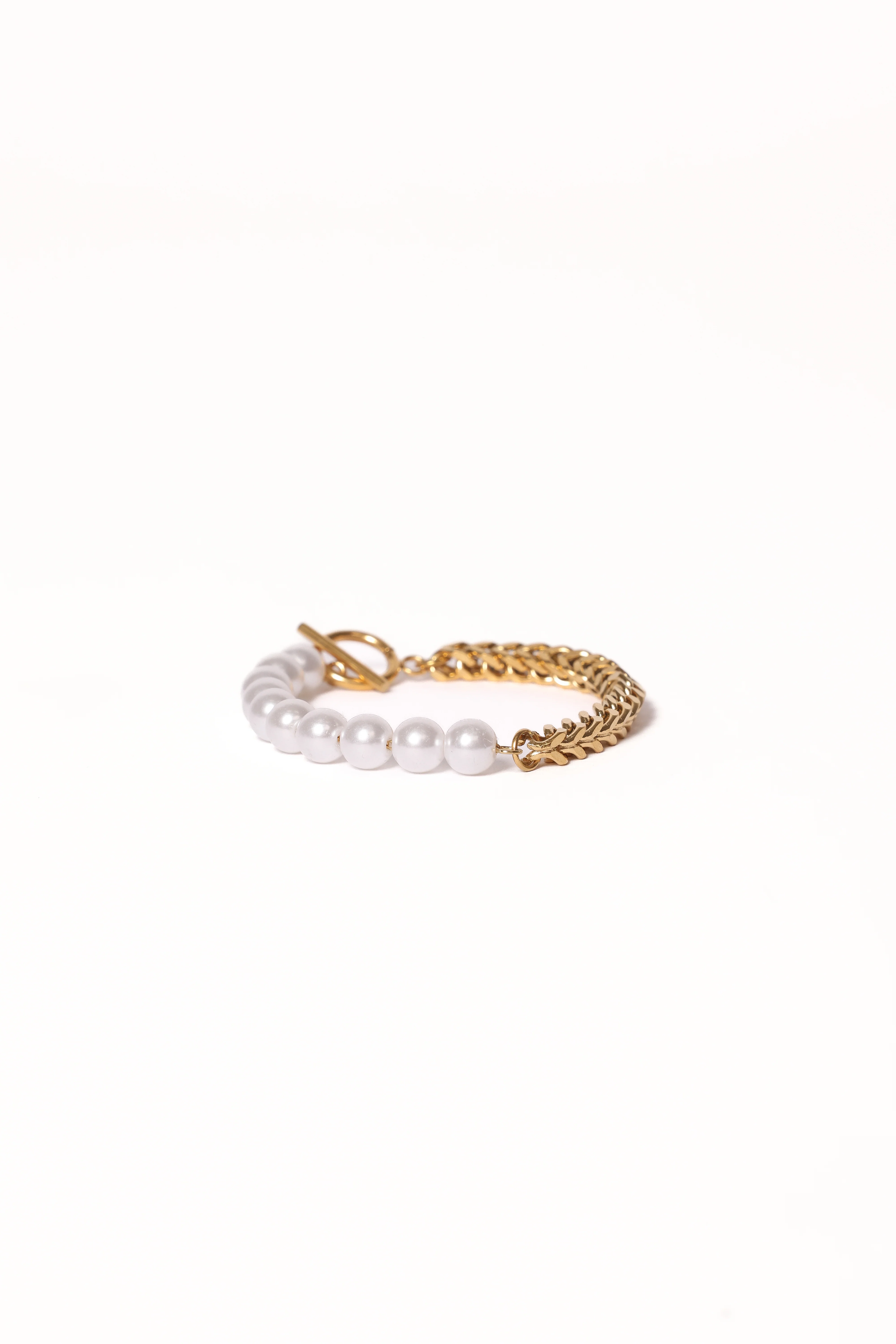 Cascais Bracelet - Gold/Pearl