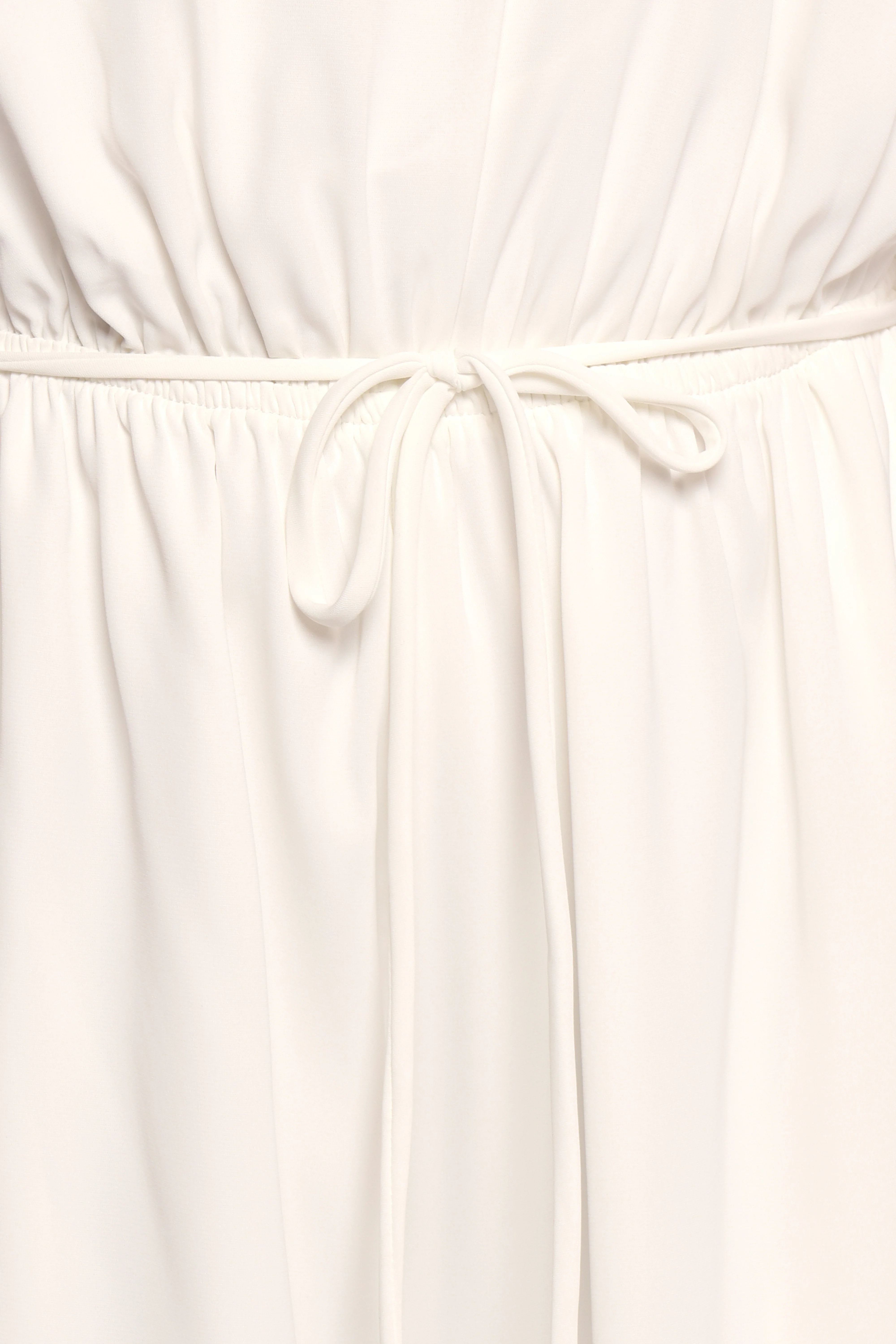 Hedda One Shoulder Jumpsuit - White