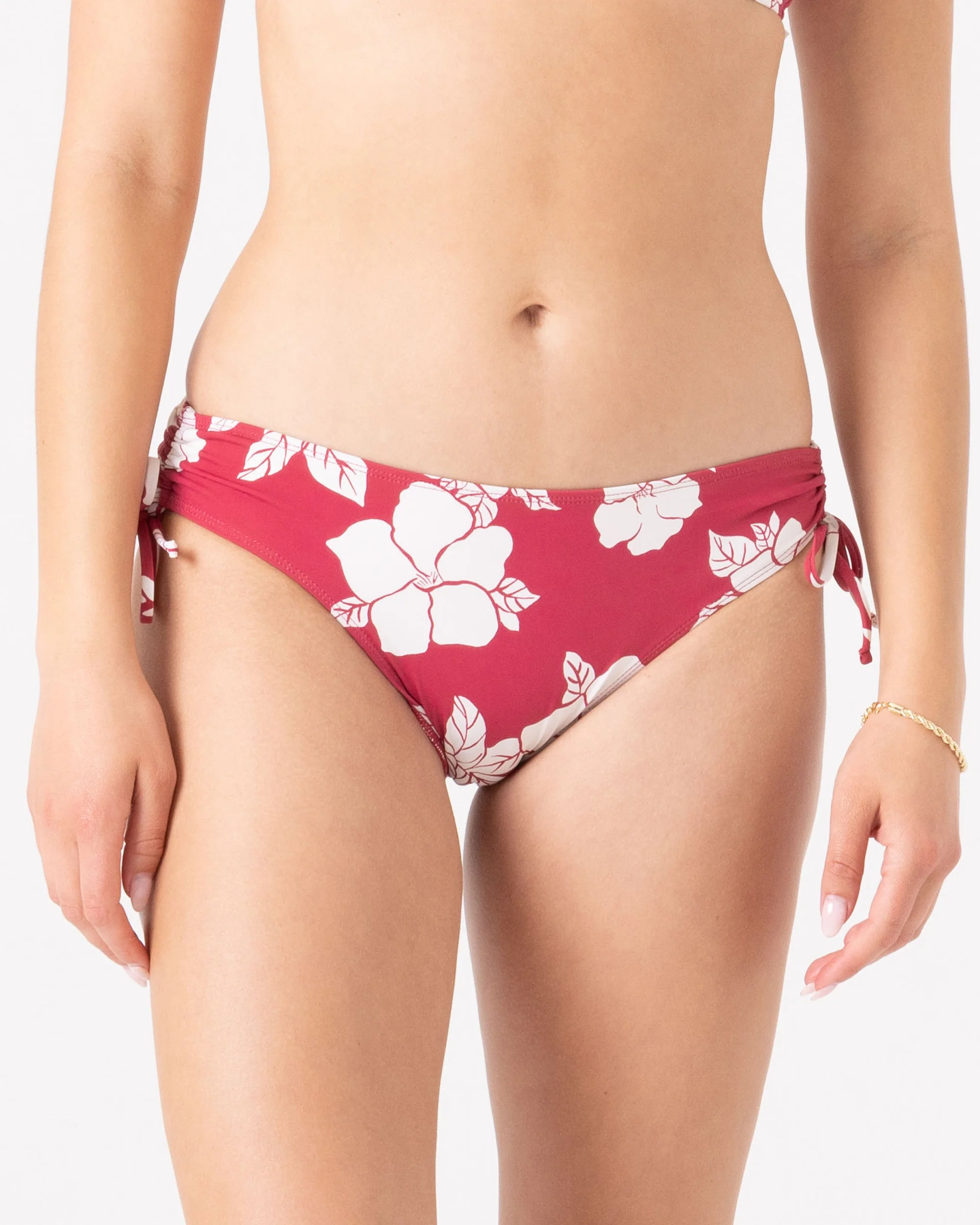 Hibiscus Hideaway Hipster Lace Full Bikini Bottom