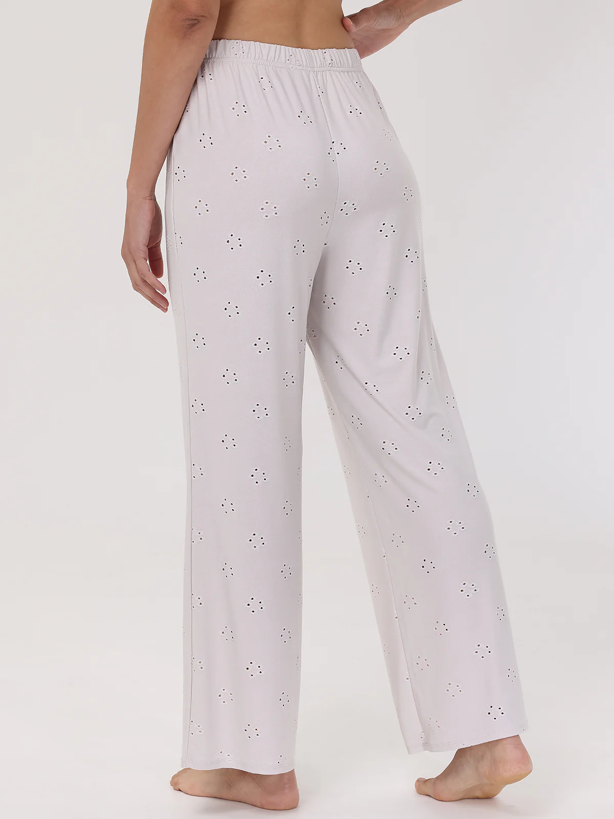 Pointelle Flower Lounge Pants