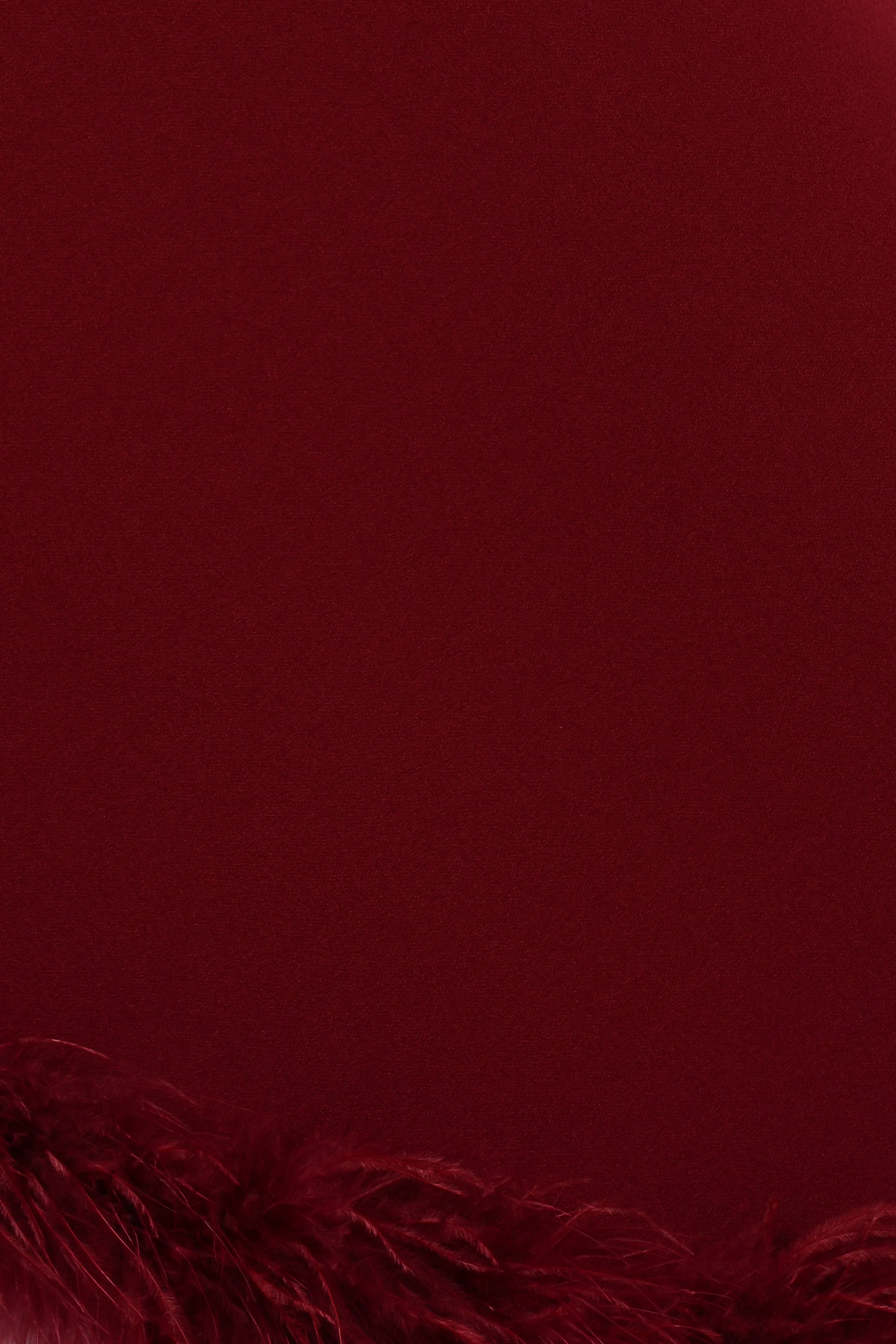 Dame One Shoulder Midi Dress - Deep Wine