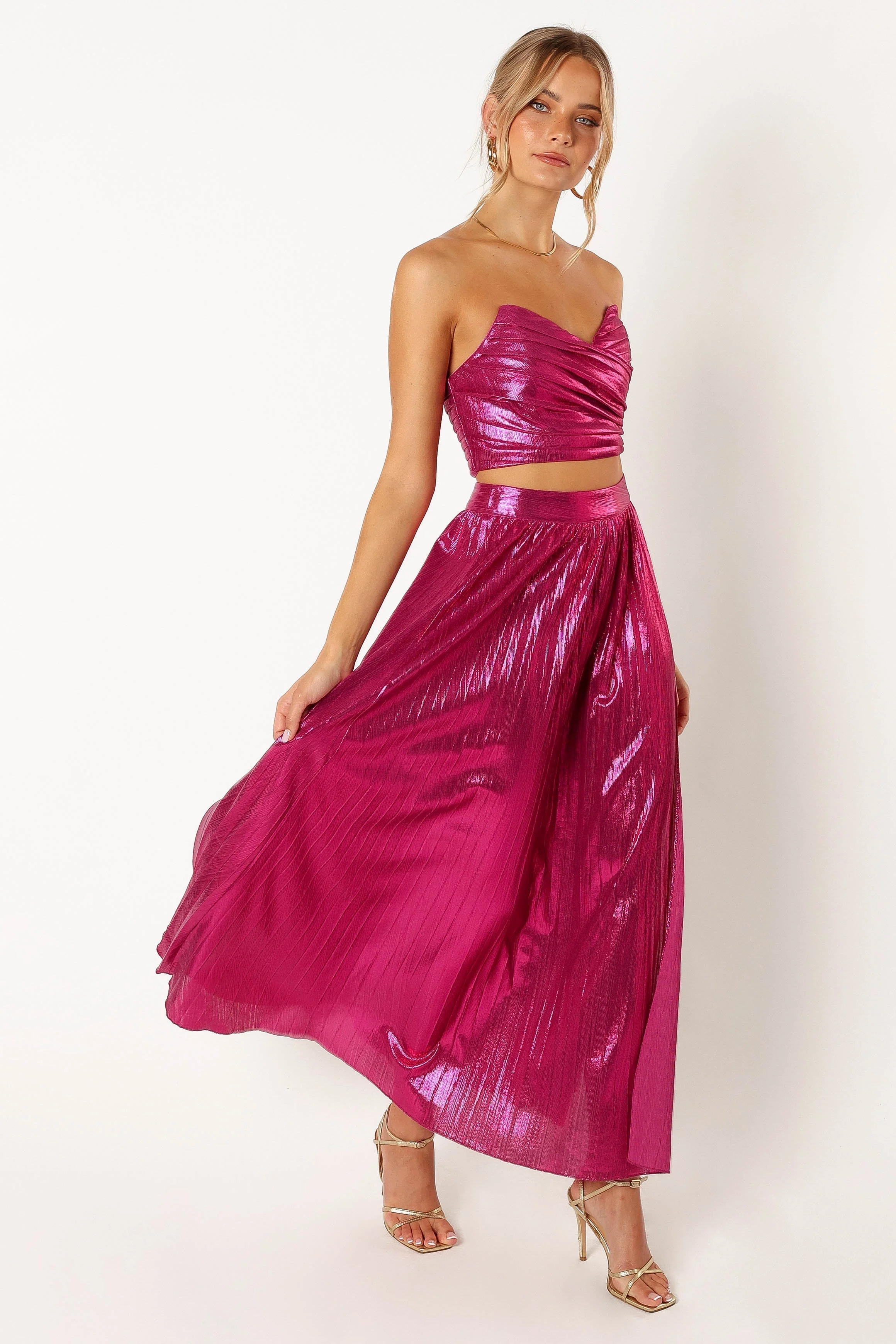 Hana Two Piece Set - Fuchsia