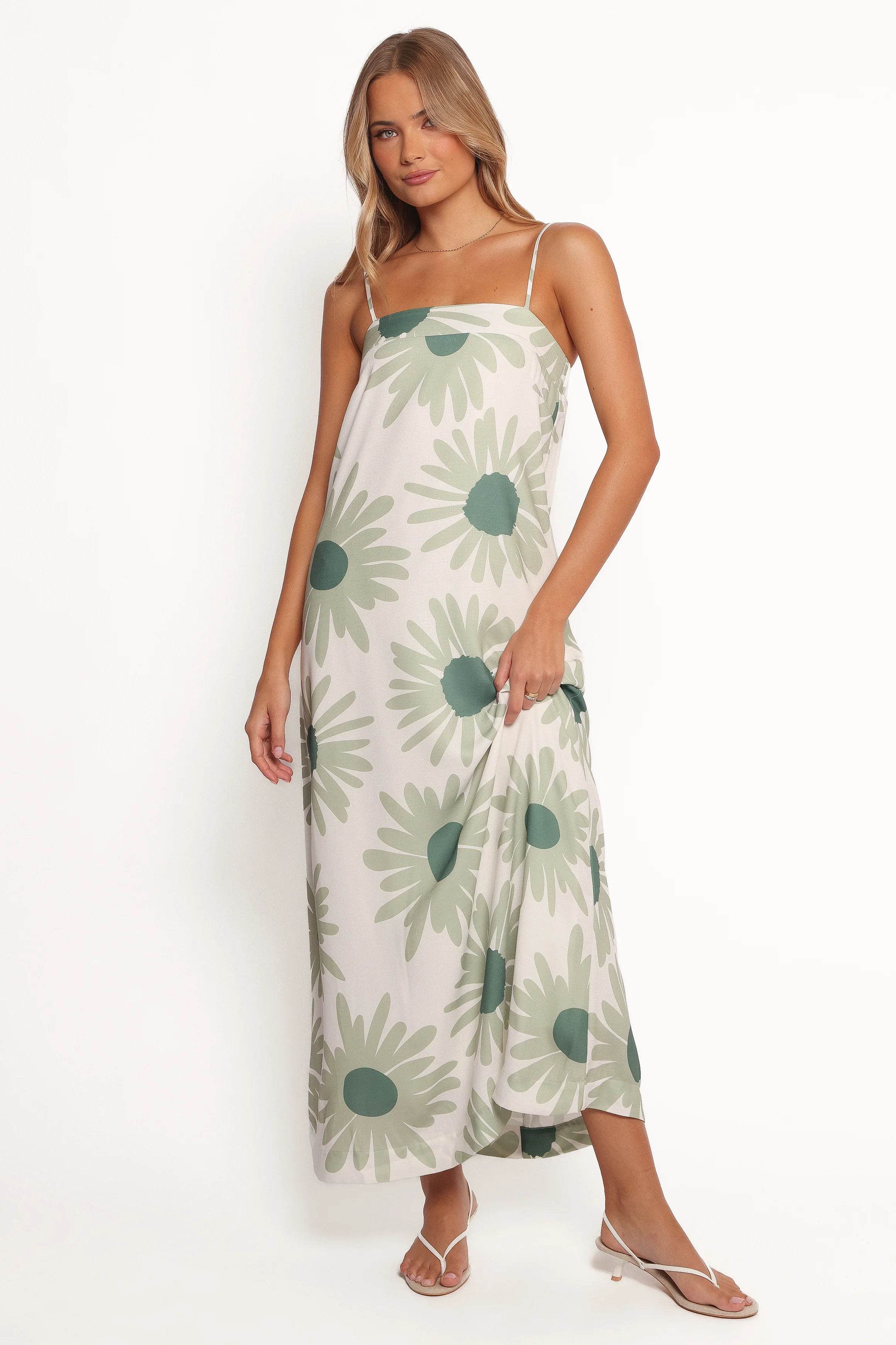 Wilson Maxi Dress - Green Floral