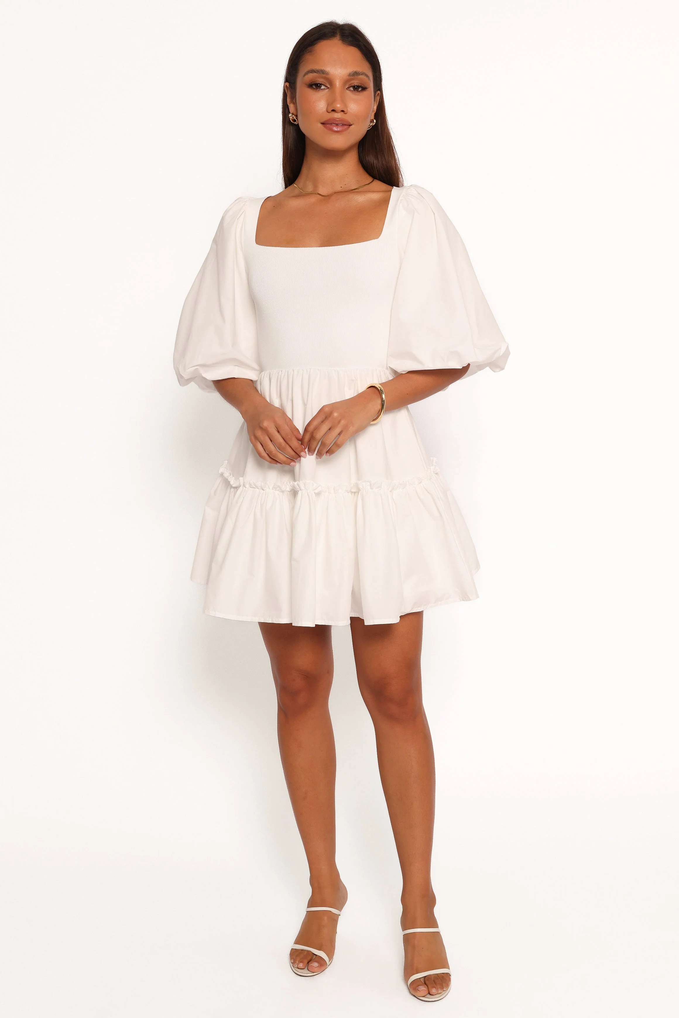 Meredith Mini Dress - White