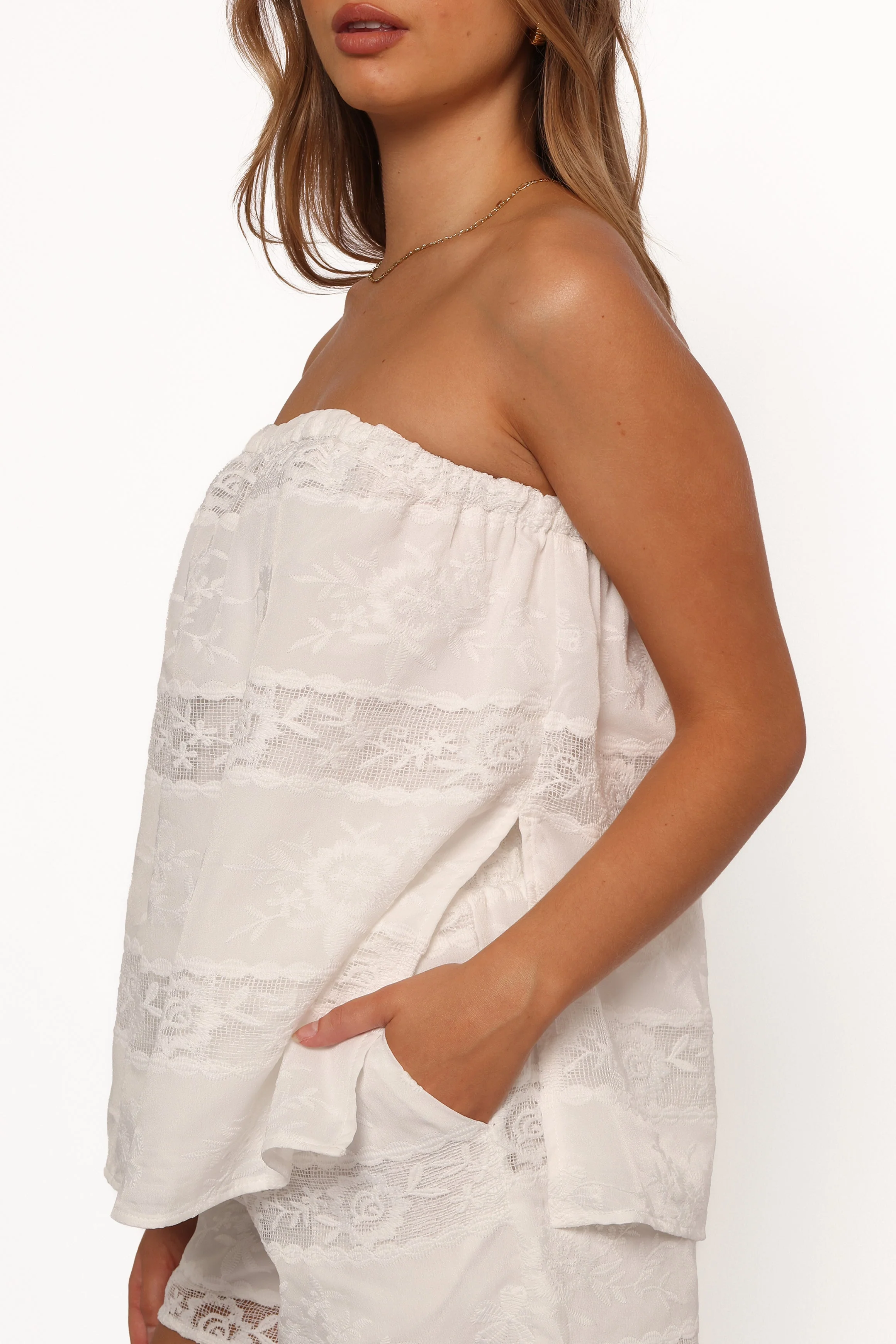 Wenira Short Set - White