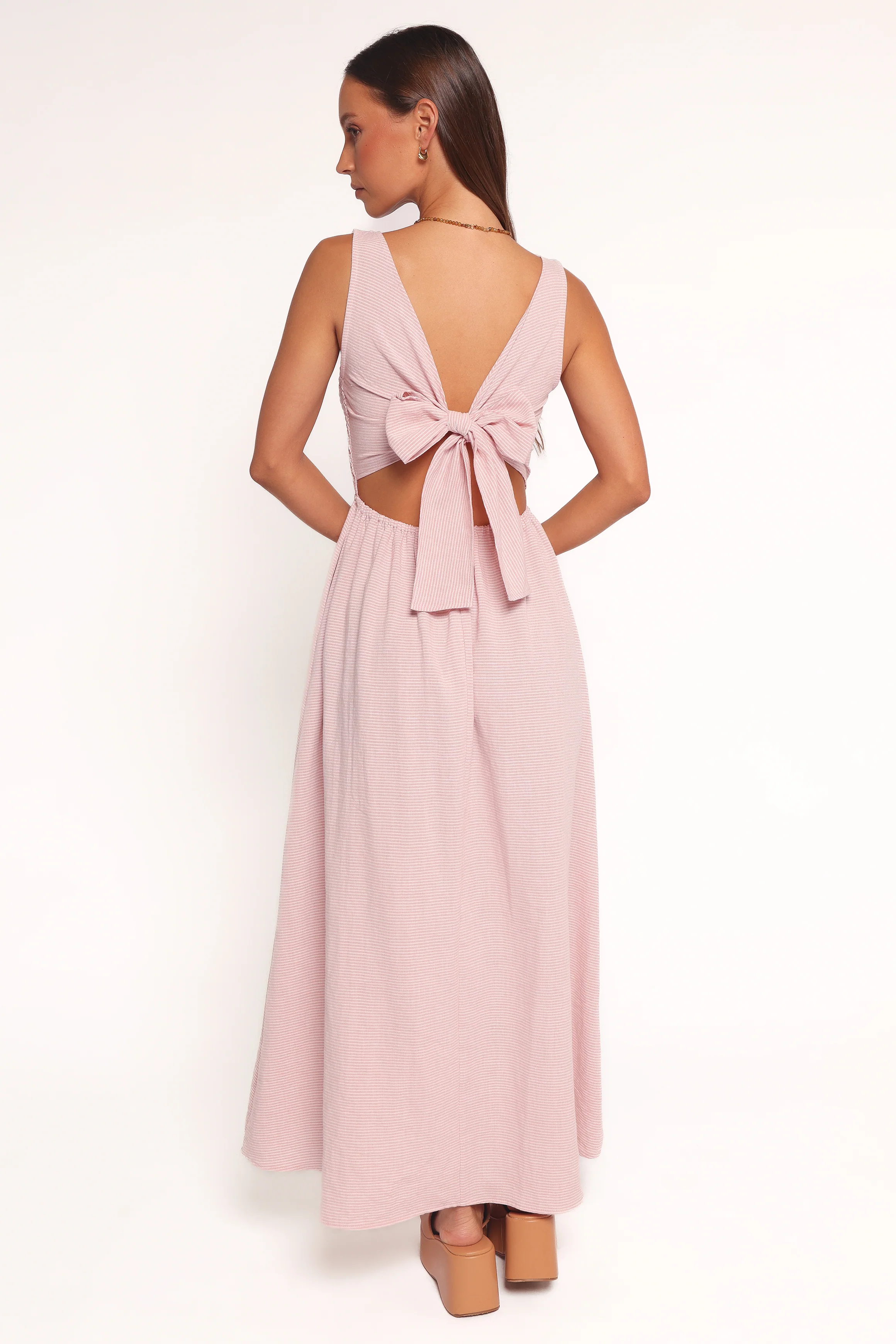 Lillie Maxi Dress - Pale Pink