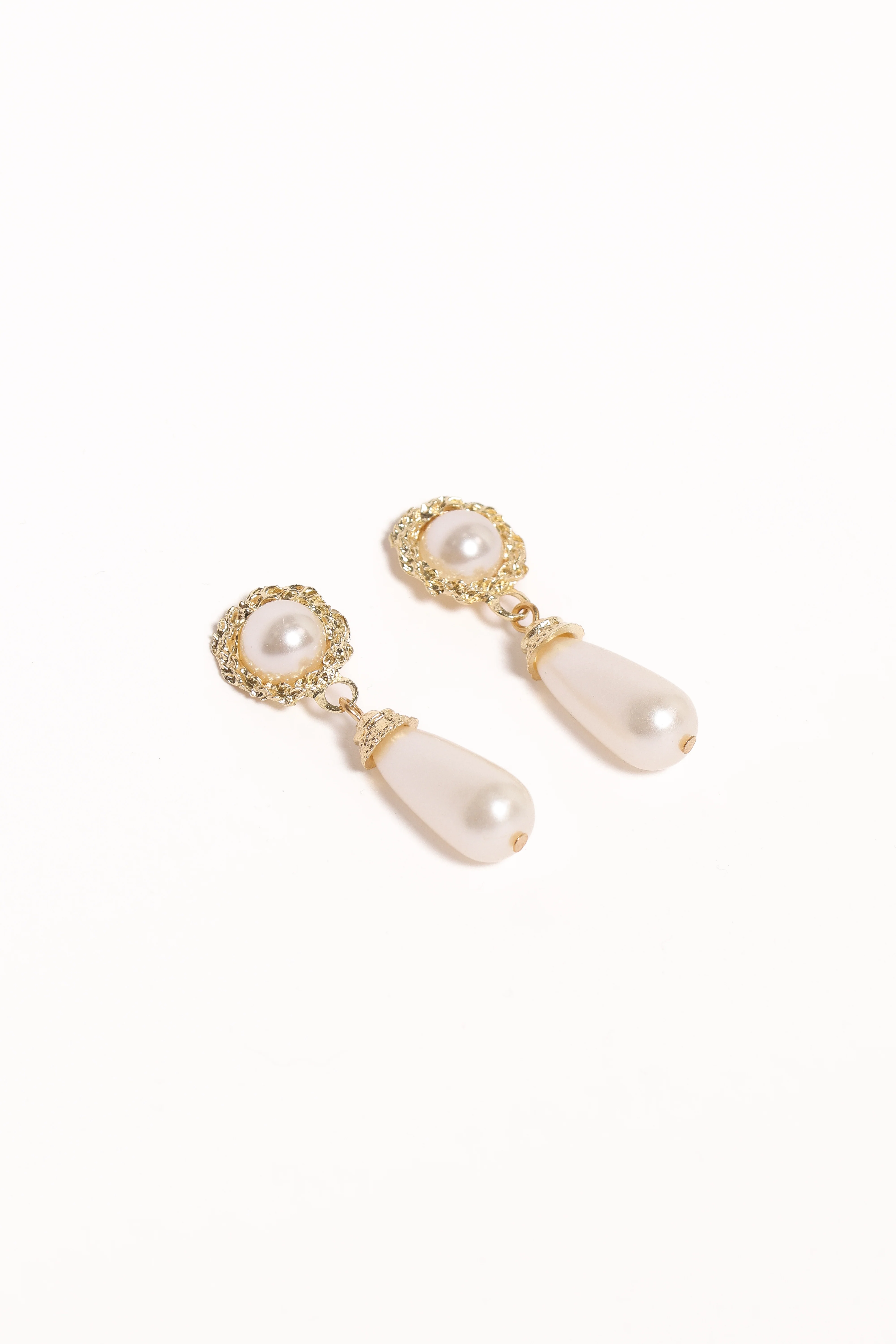 Estelle Earrings - Gold/Pearl