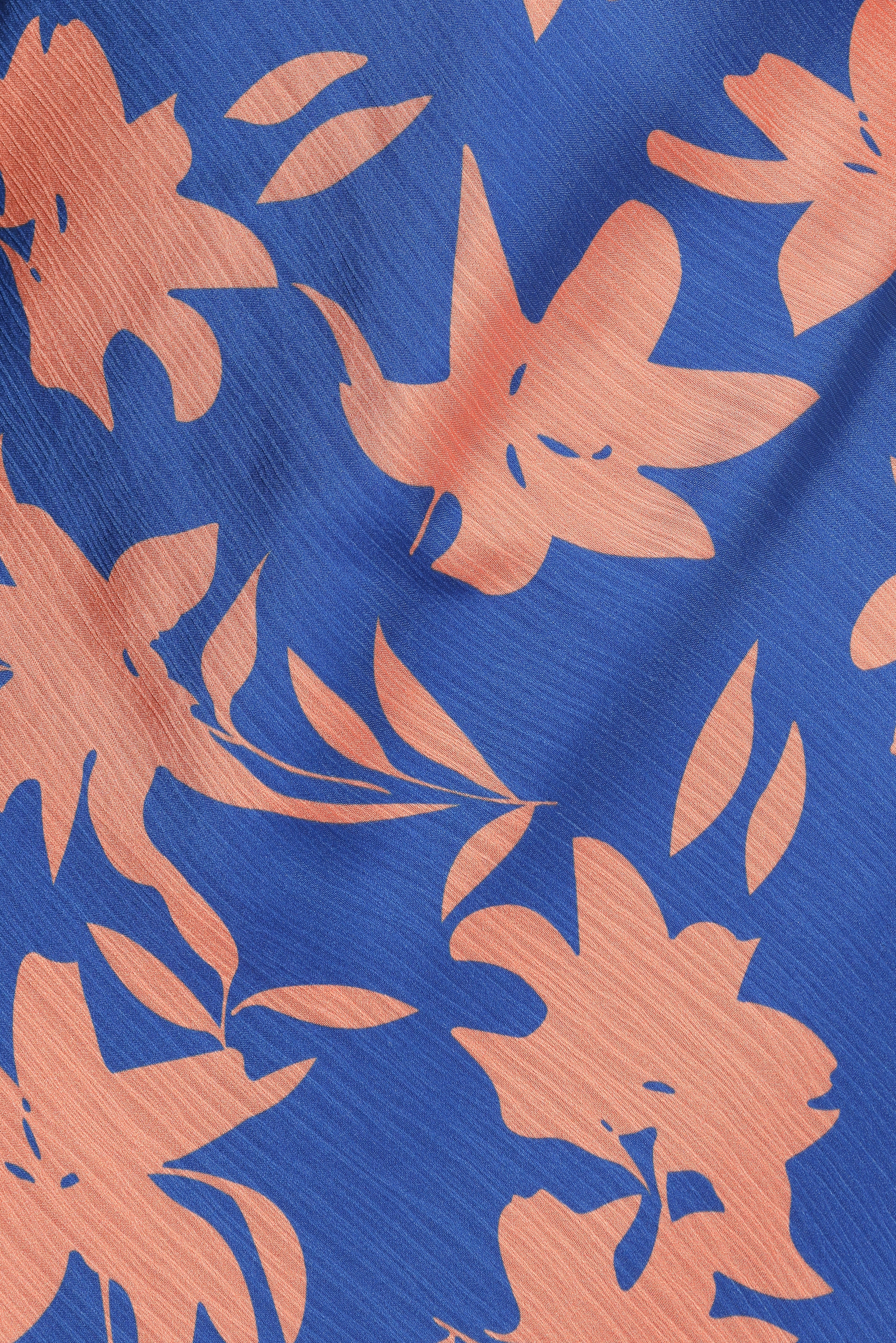 Bottie Maxi Dress - Blue/Orange Floral