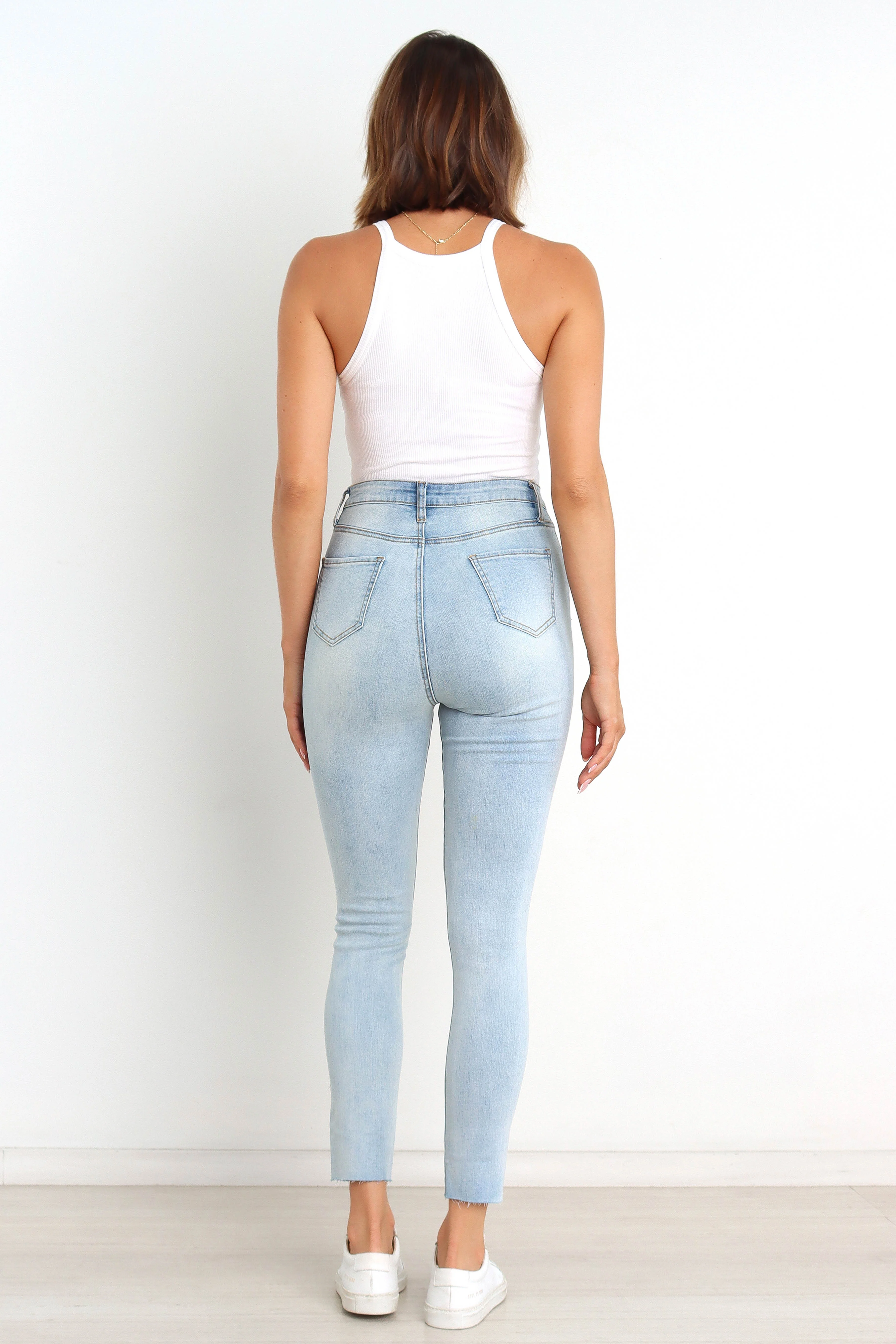 Hadie Jeans - Light Blue Wash