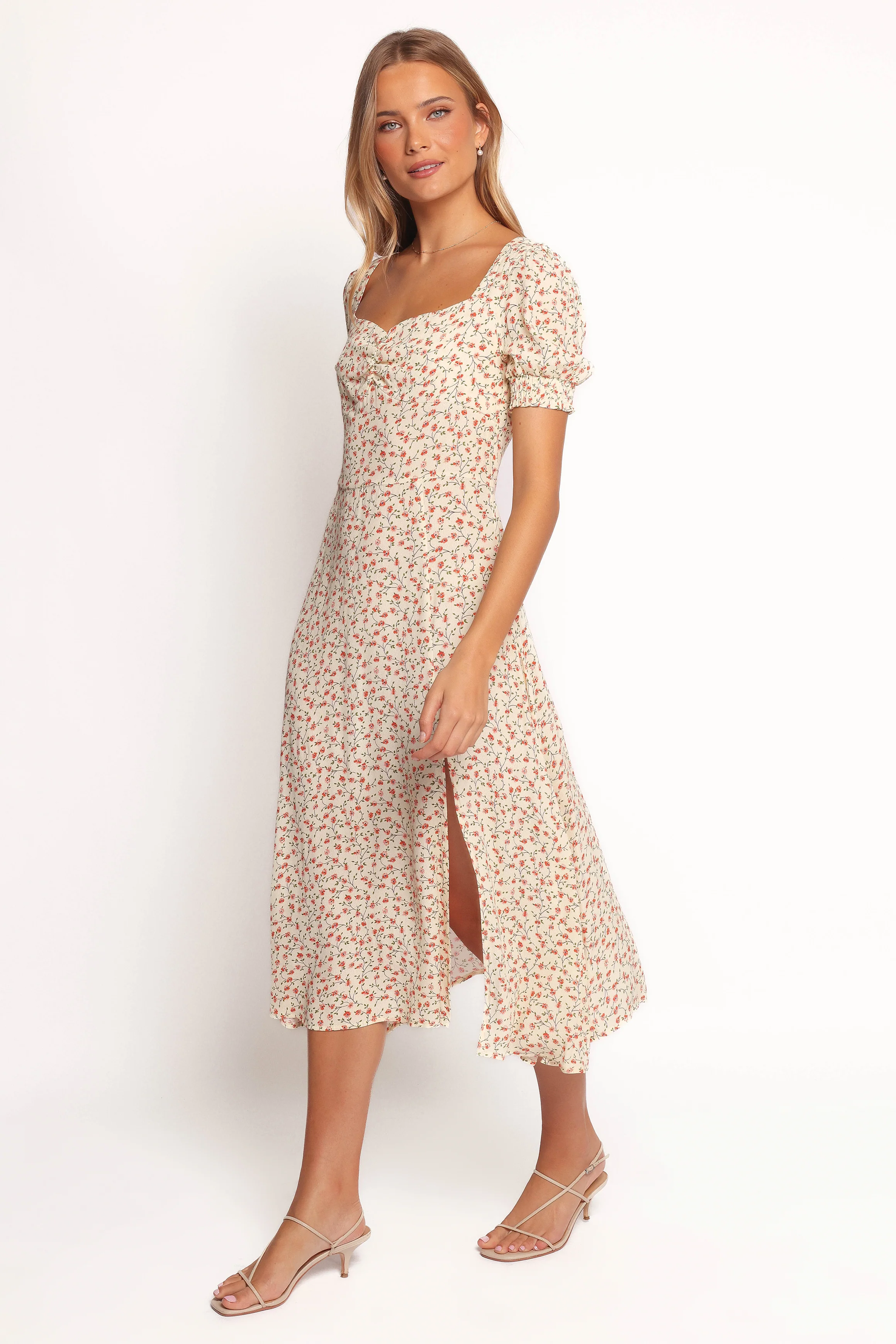 Franklin Dress - Cream Floral