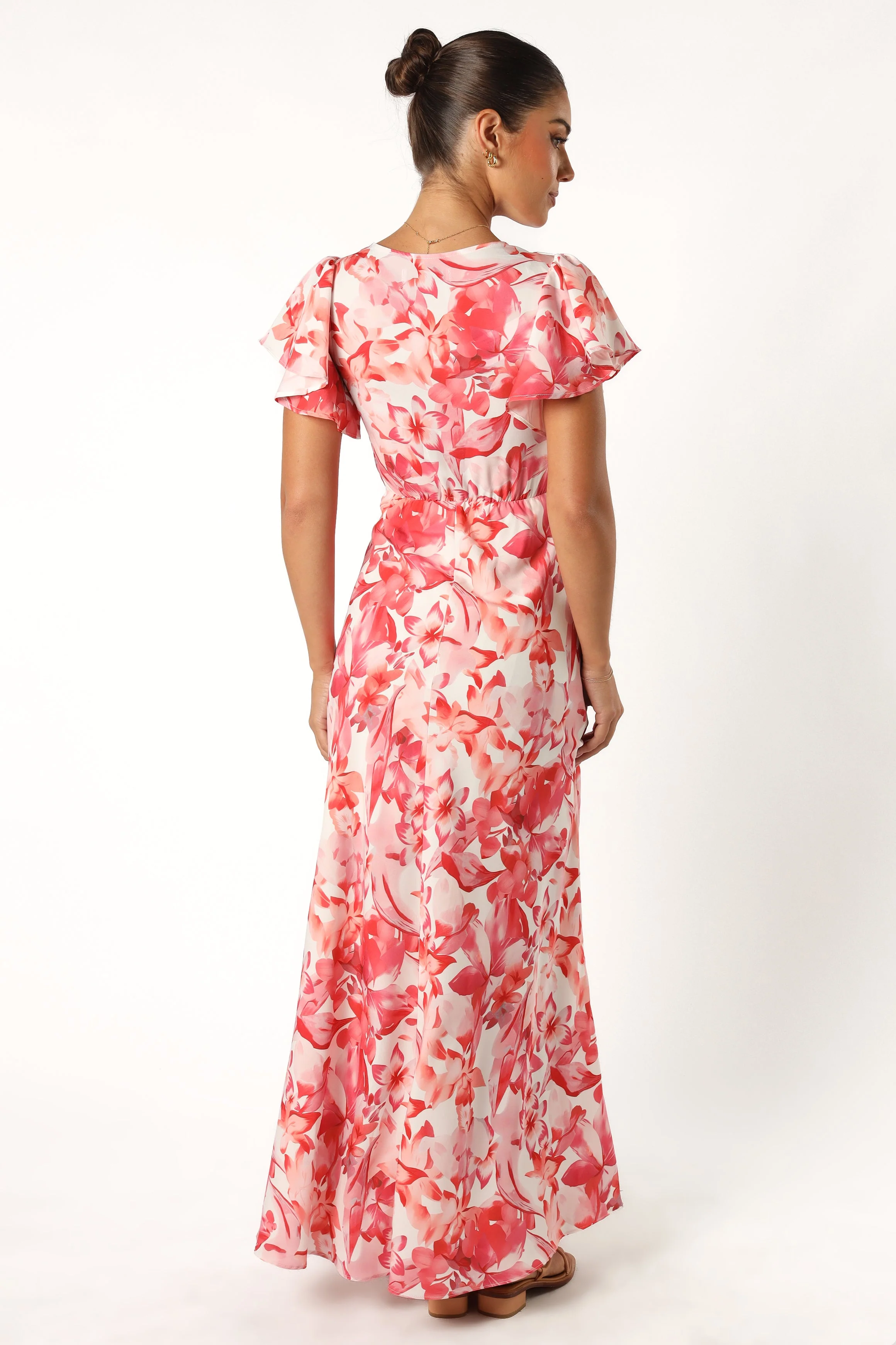 Ramsey Maxi Dress - Red Floral