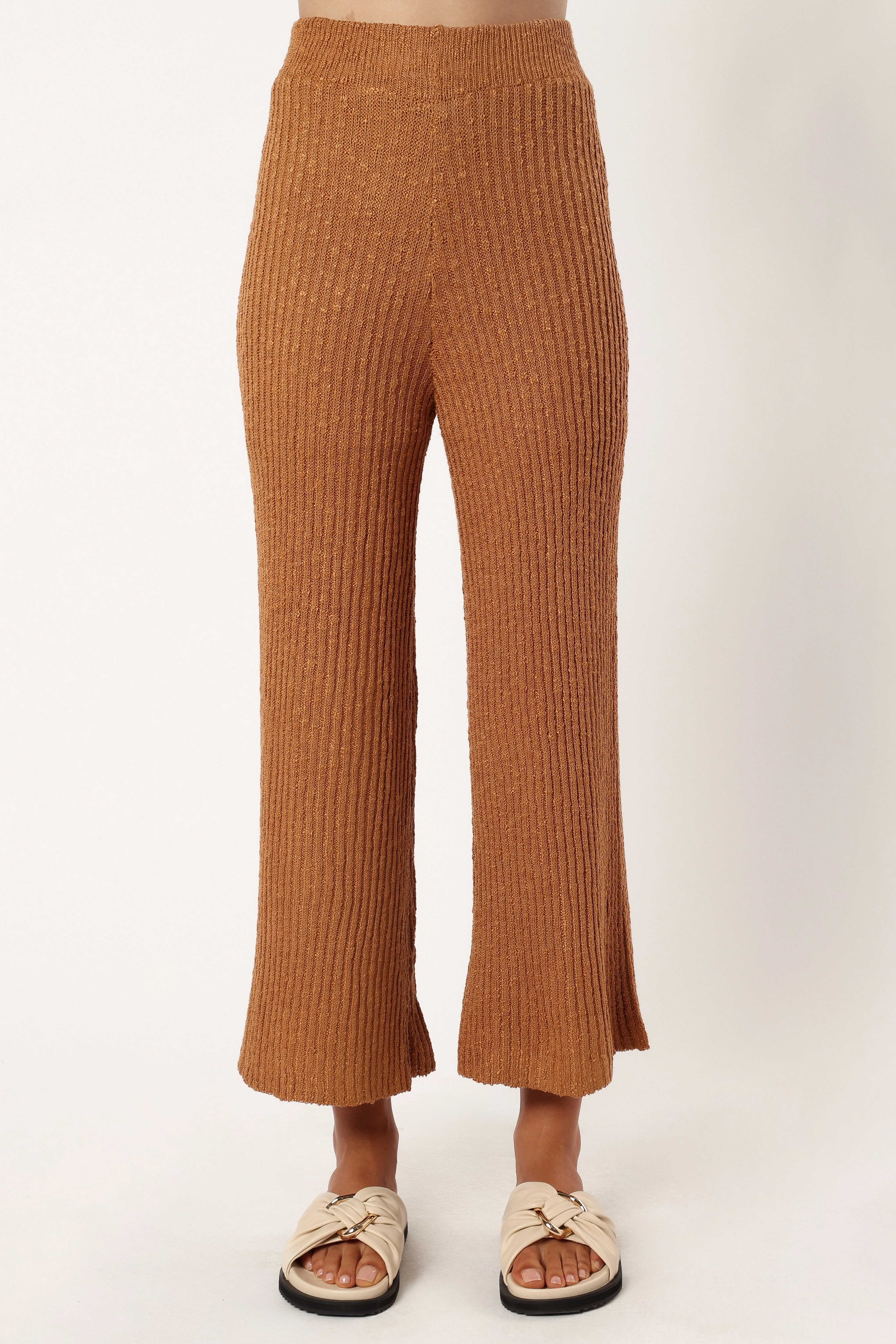 Anna Knitted Set - Brown