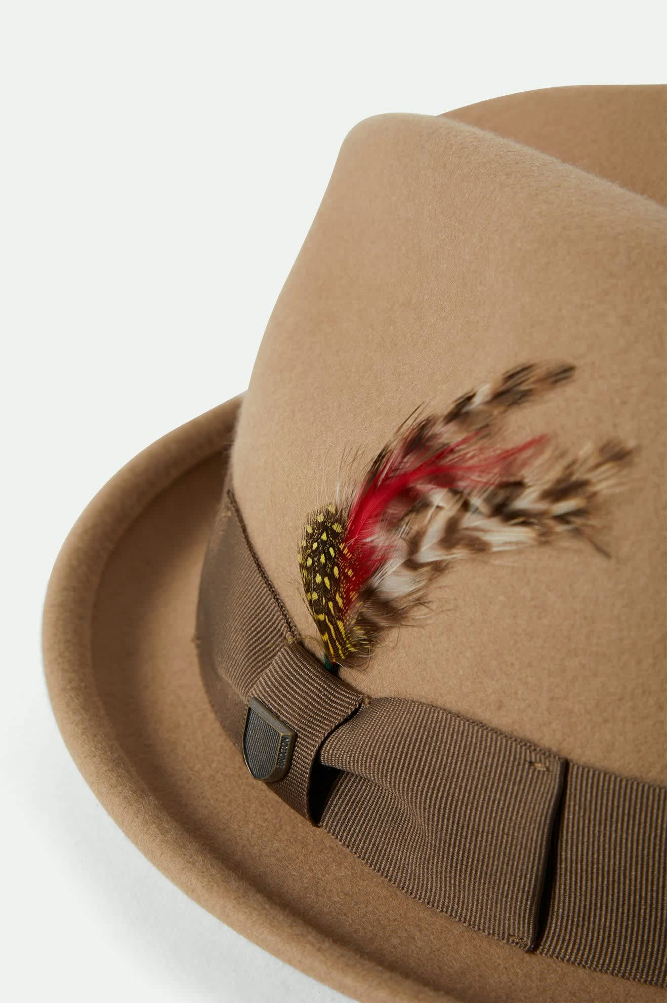 Gain Fedora - Sand/Antique Brass