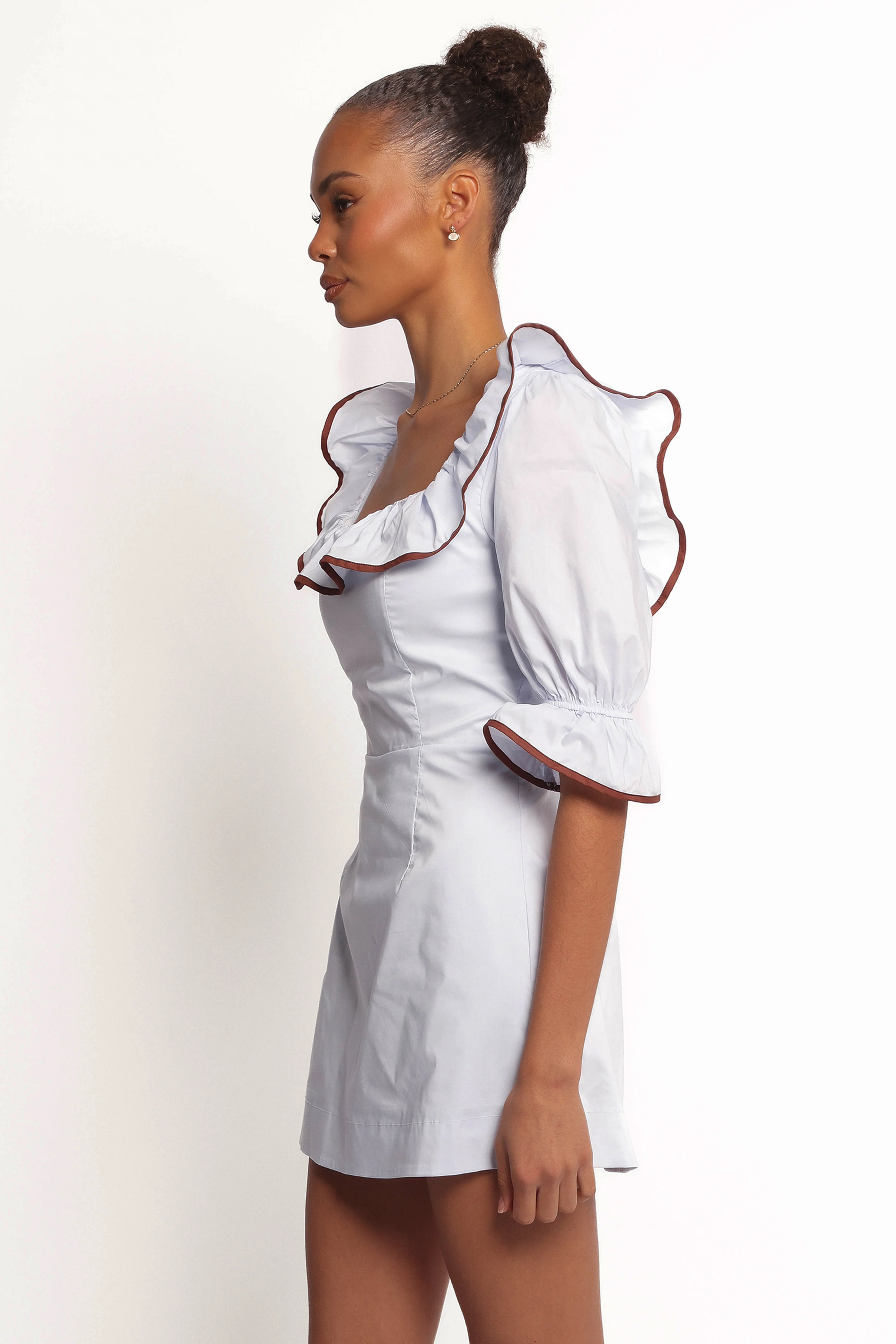 Marilla Mini Dress - Pale Blue