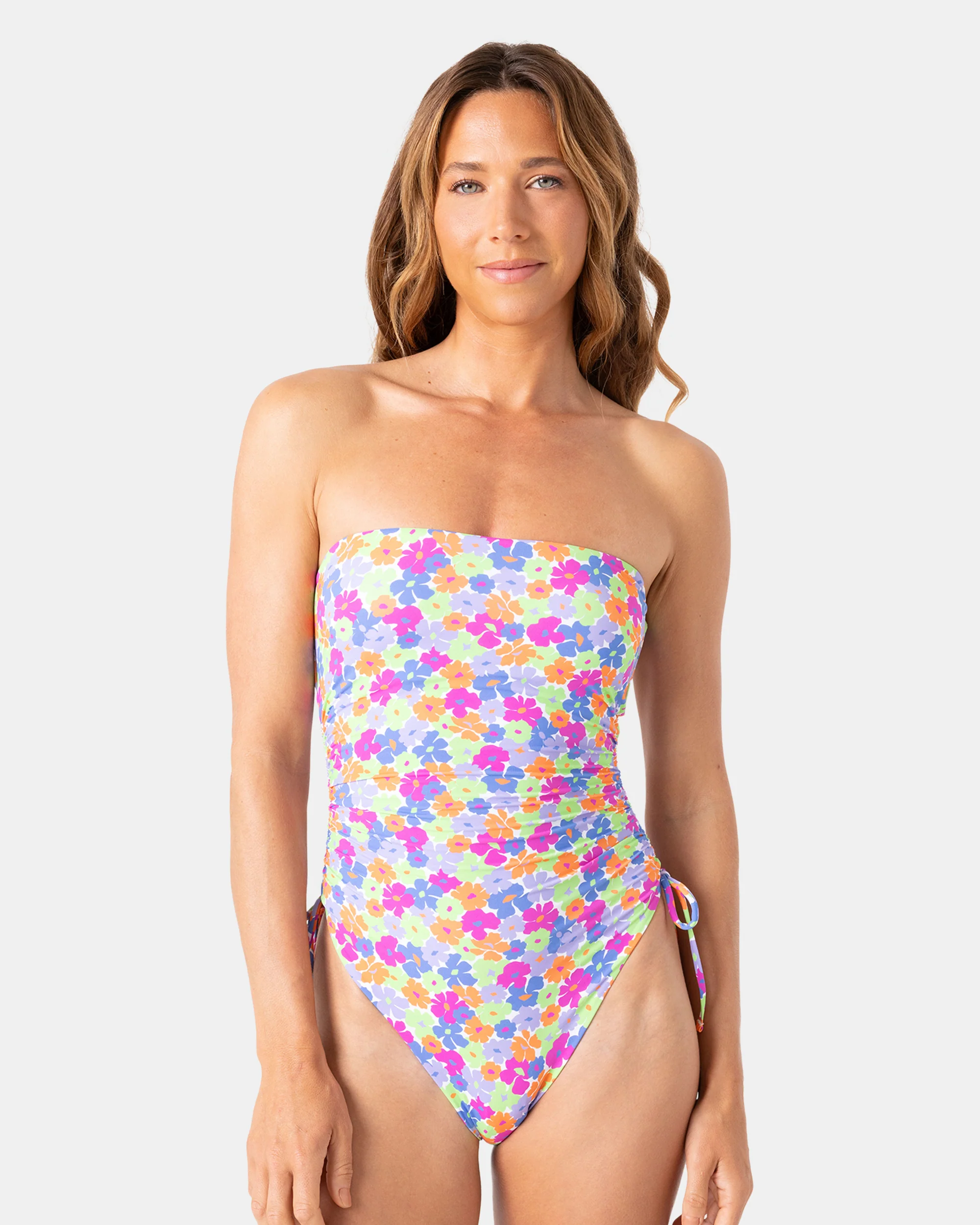 California Dreamin Bandeau One Piece Swimsuit