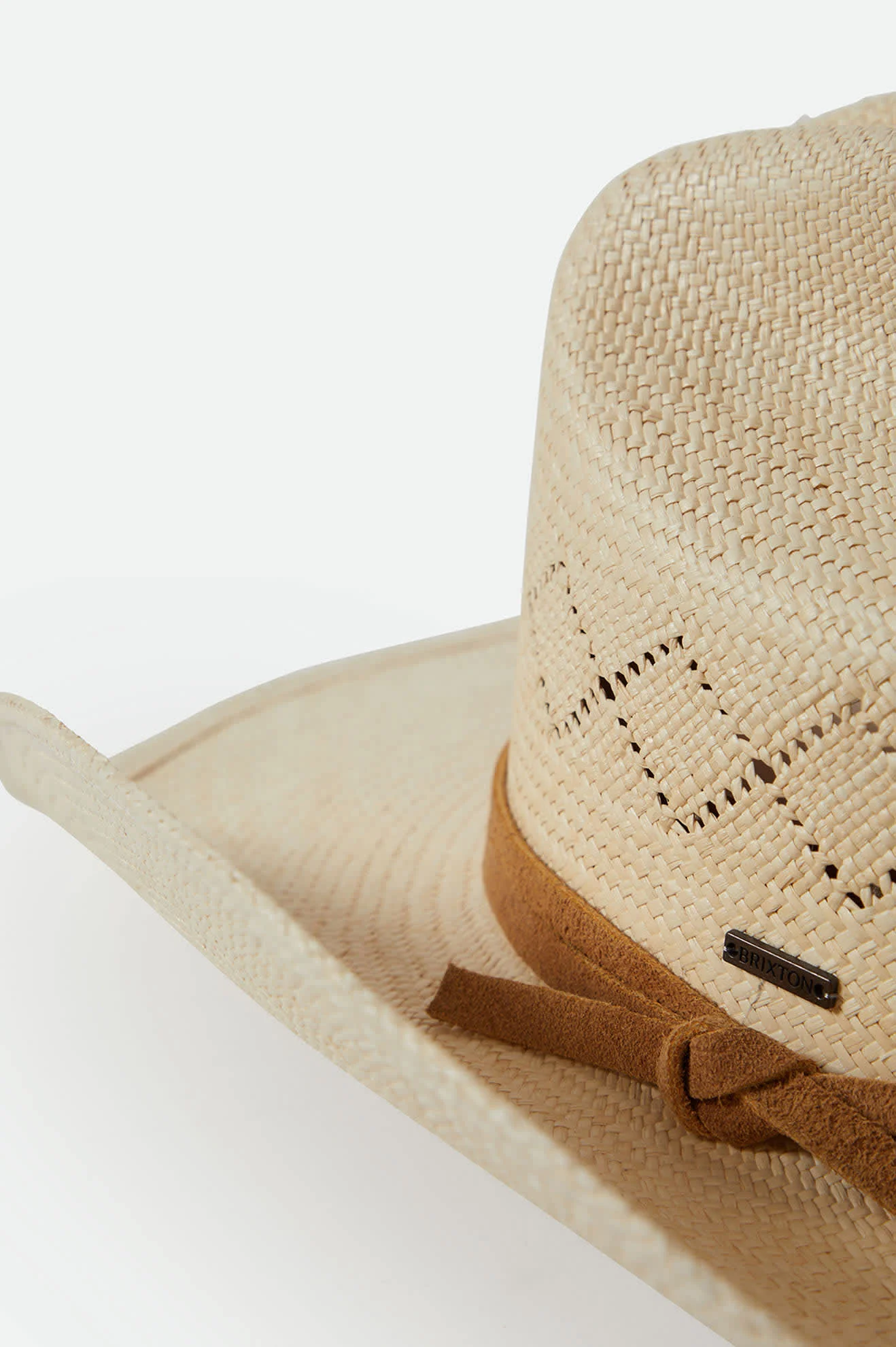 Laredo Panama Straw Cowboy Hat - Catalina Sand