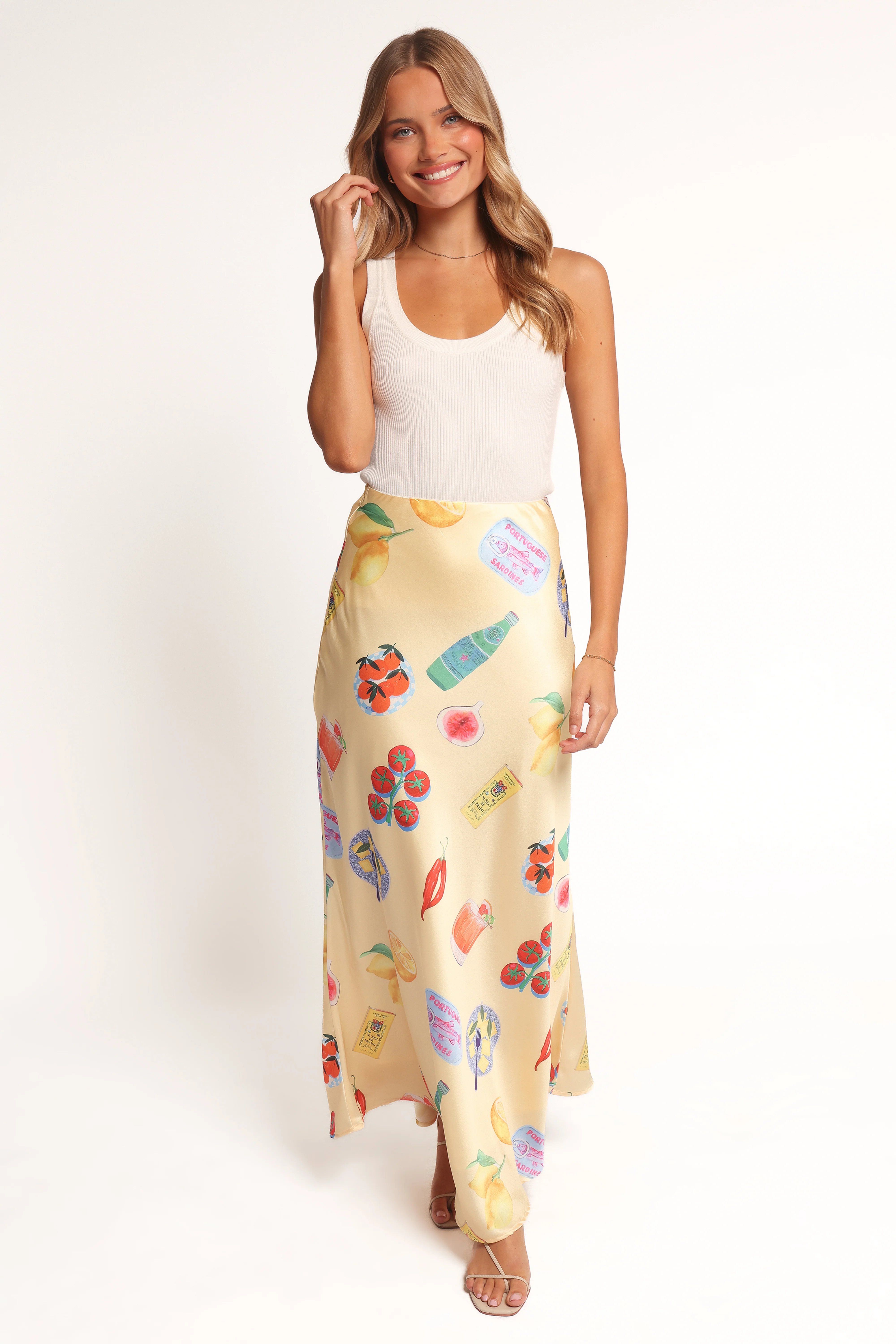 Kinsey Maxi Skirt - Yellow