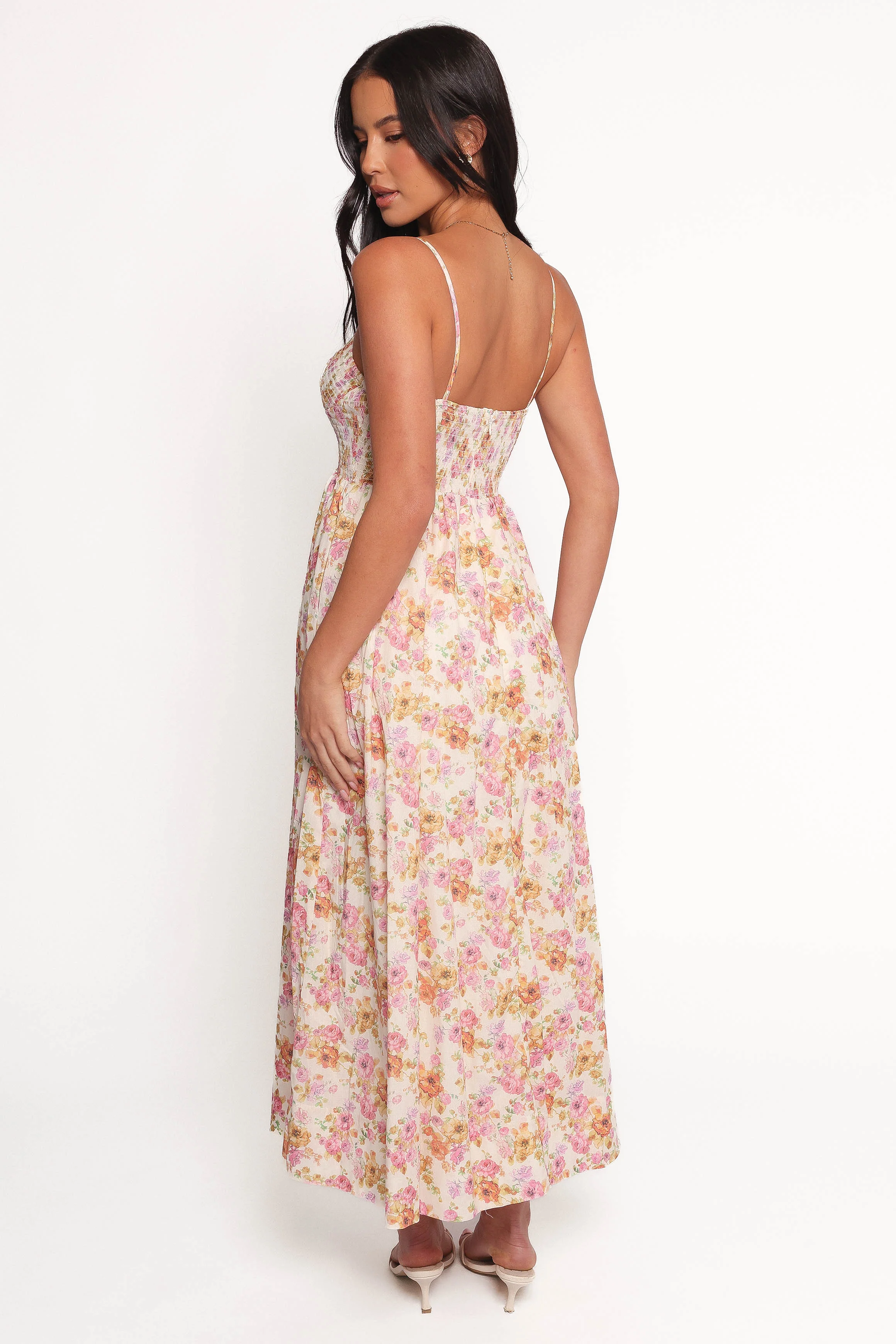 Salaca Maxi Dress - Pink/Orange