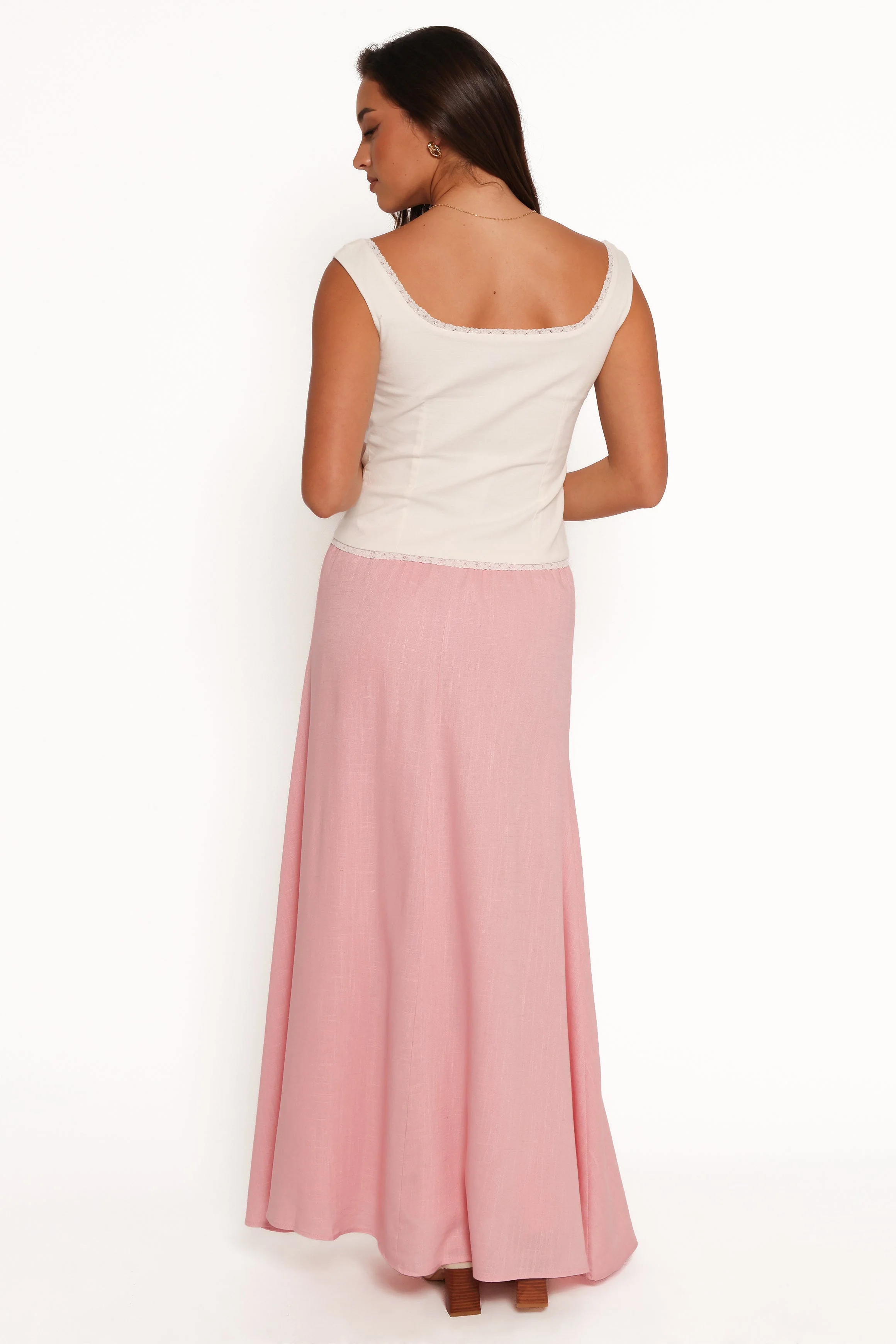 Stevie Maxi Skirt - Pink