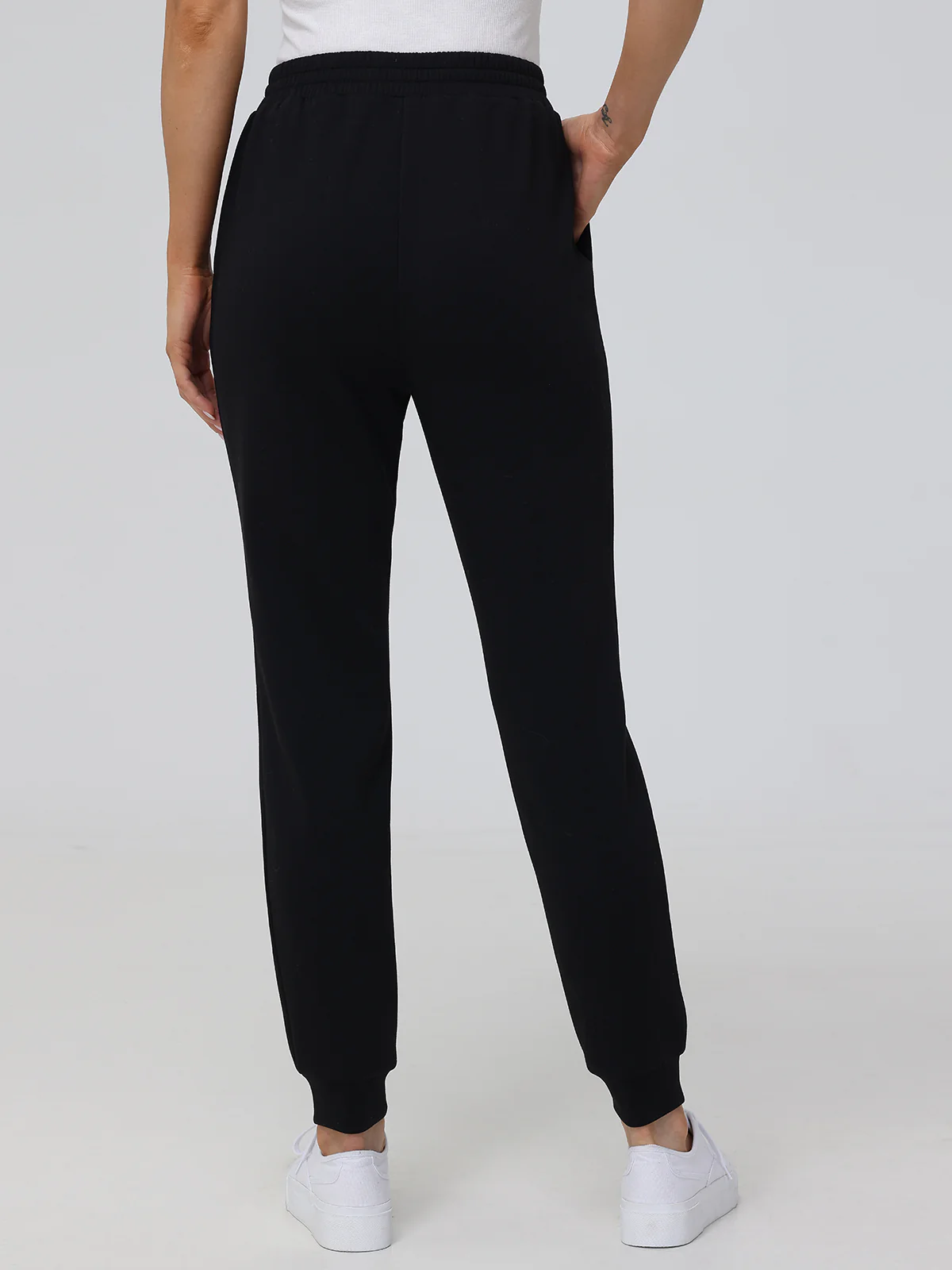 High-Rise Cuffed Joggers