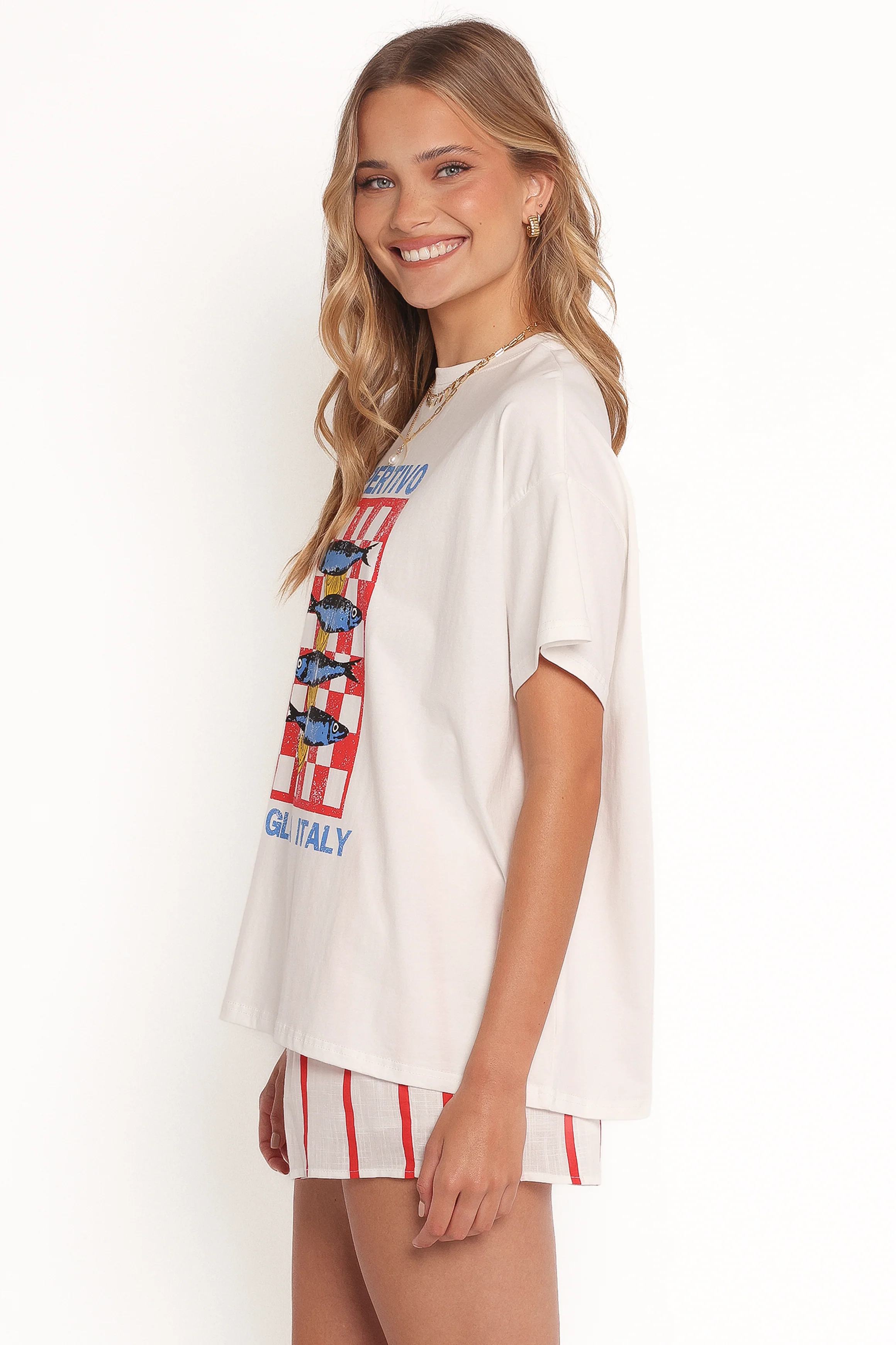 Aperitivo Tee Set - White Red Aperitivo