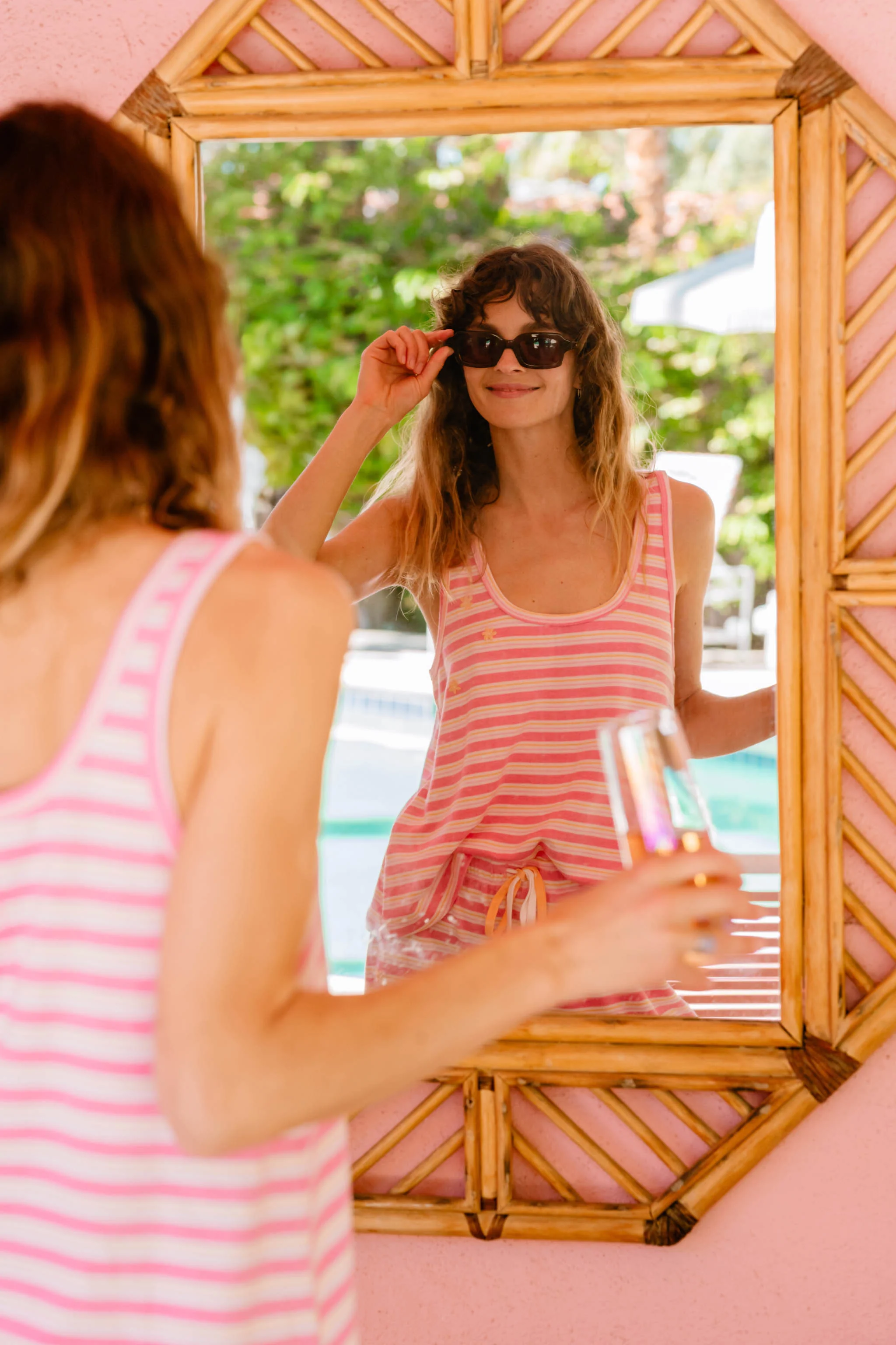 Tini Time Striped Tank Top