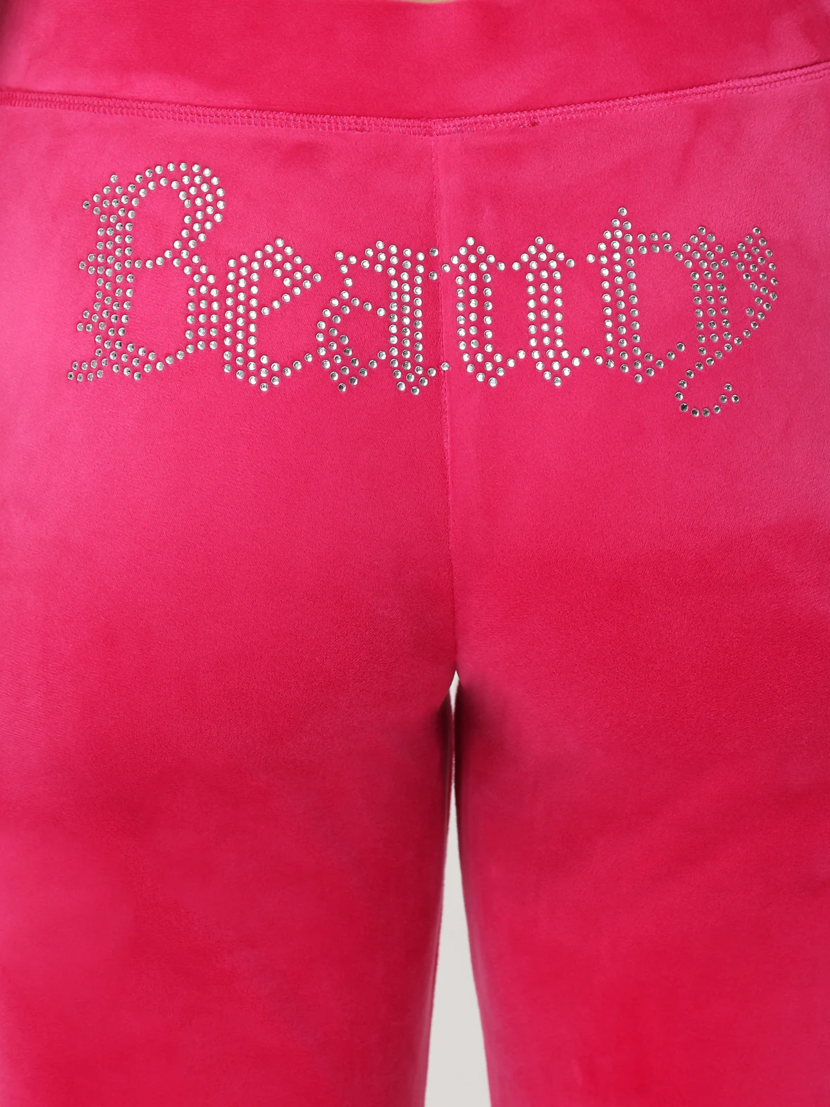 Bling Velour Track Pants