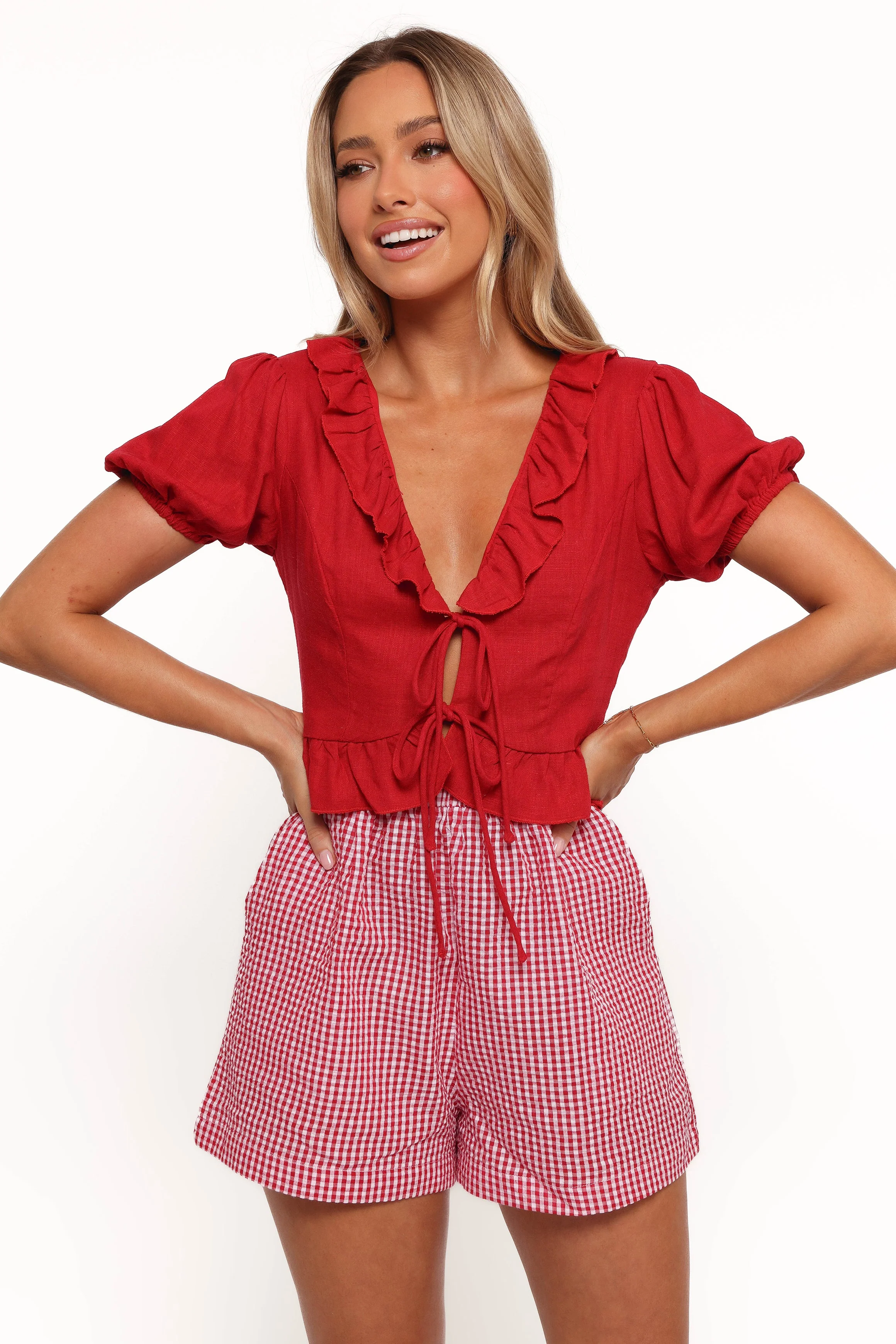 Andra Top - Red