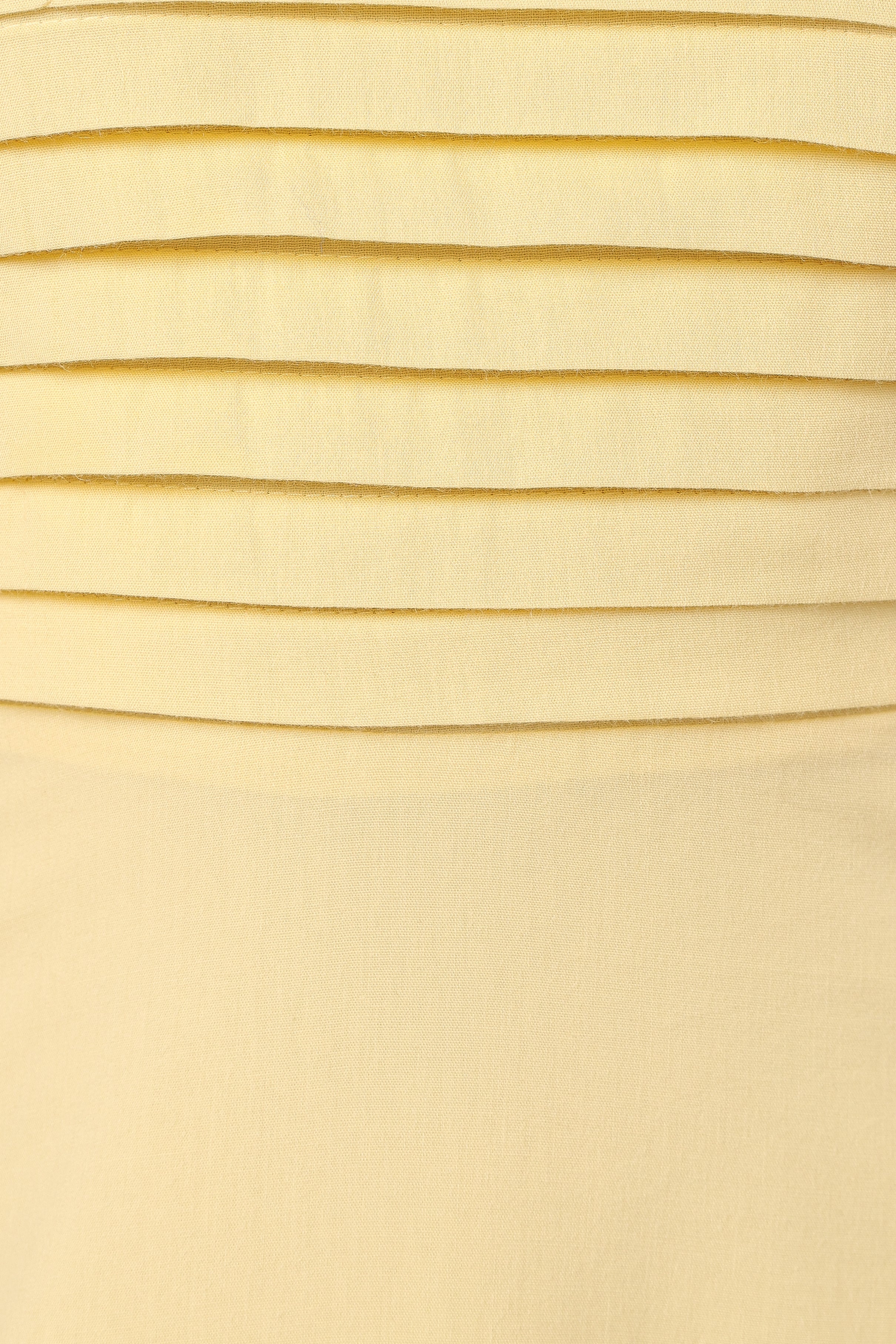 Kenna Strapless Maxi Dress - Butter Yellow