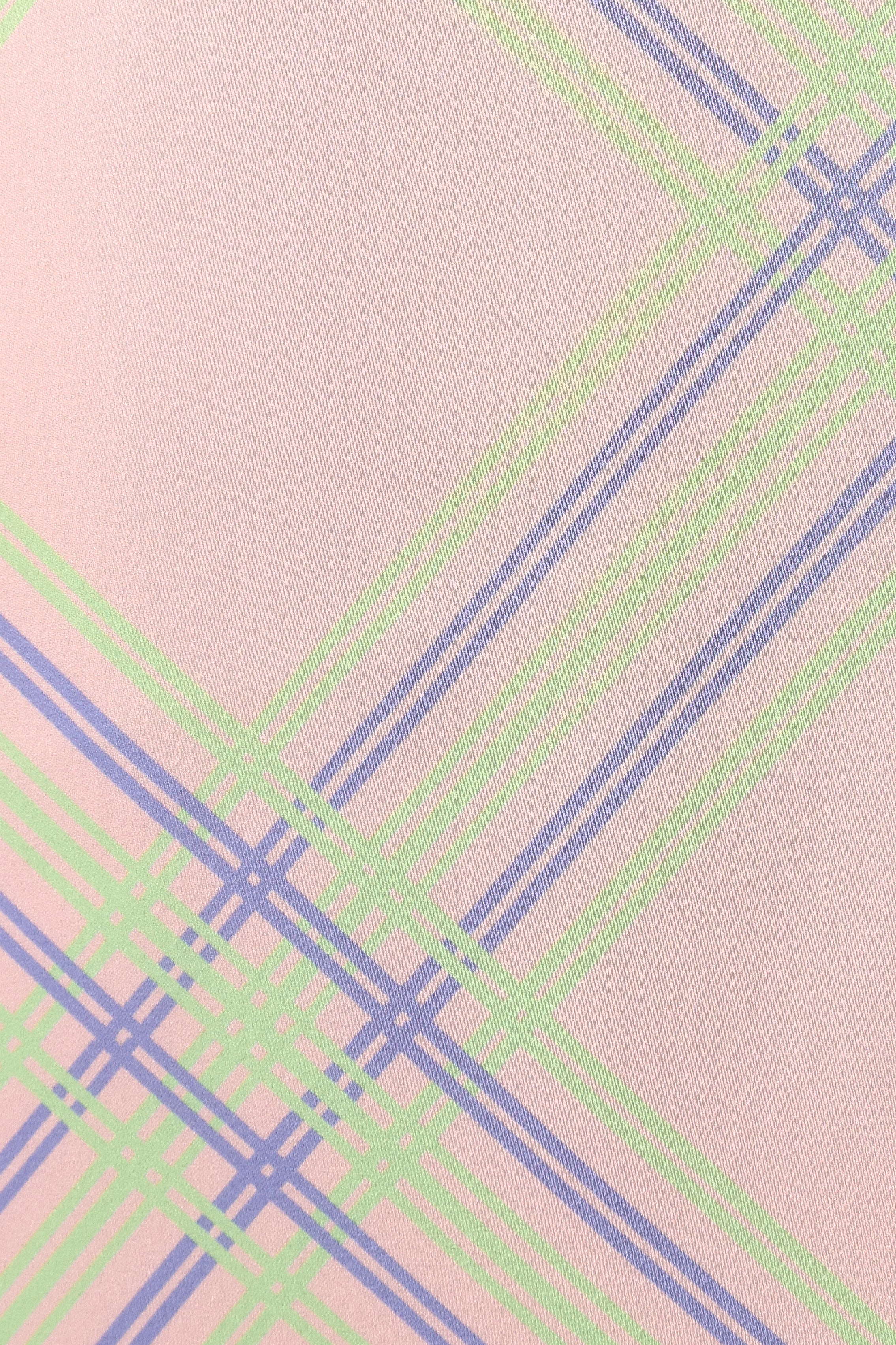 Clarissa Midi Skirt - Pink Check