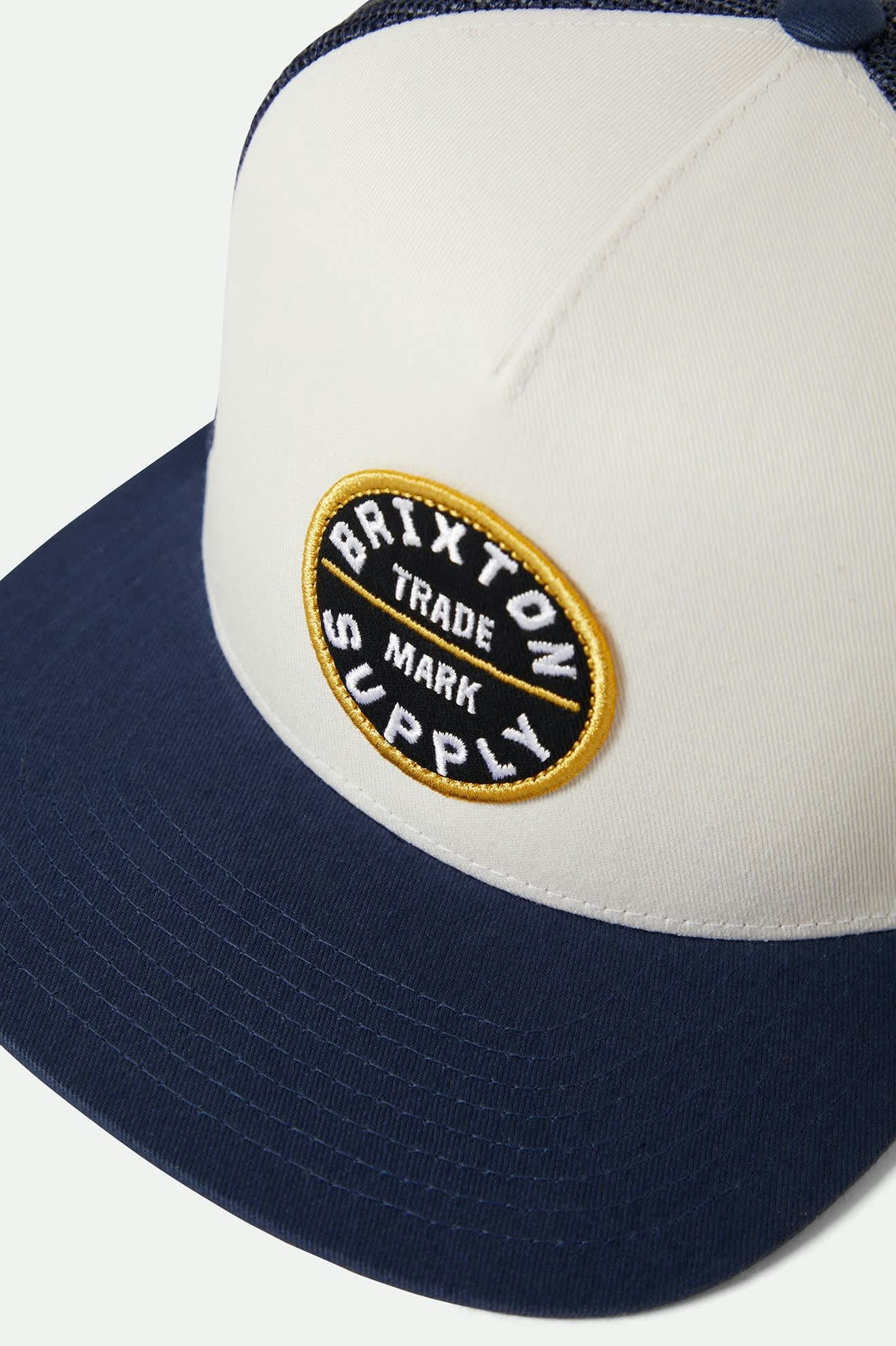 Oath Trucker Hat - Mood Indigo/Off White/Mood Indigo
