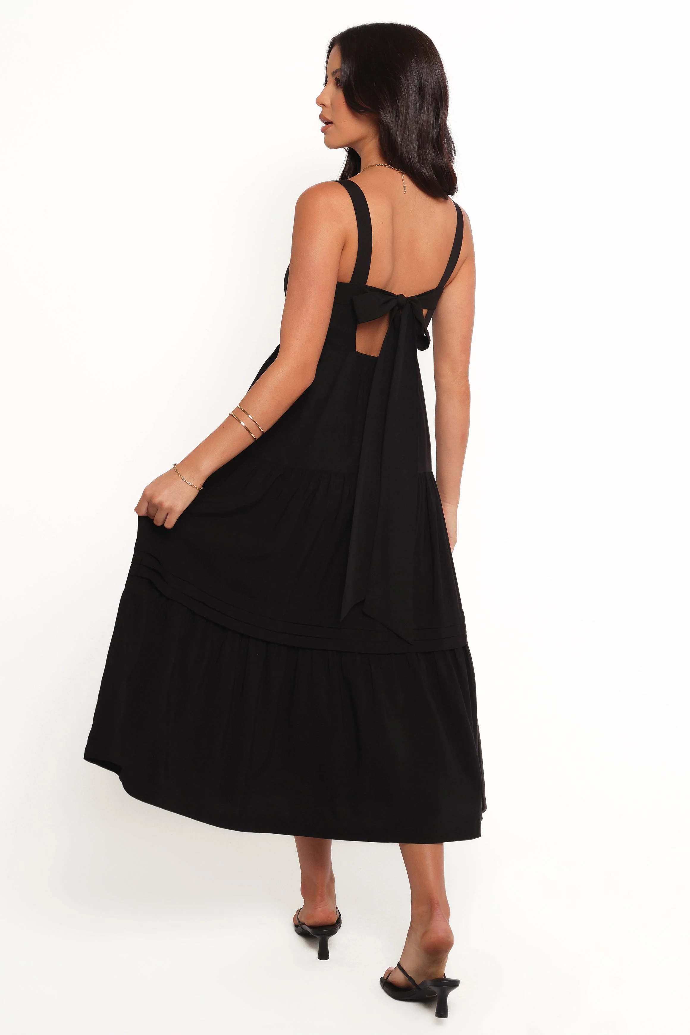 Elvia Maxi Dress - Black