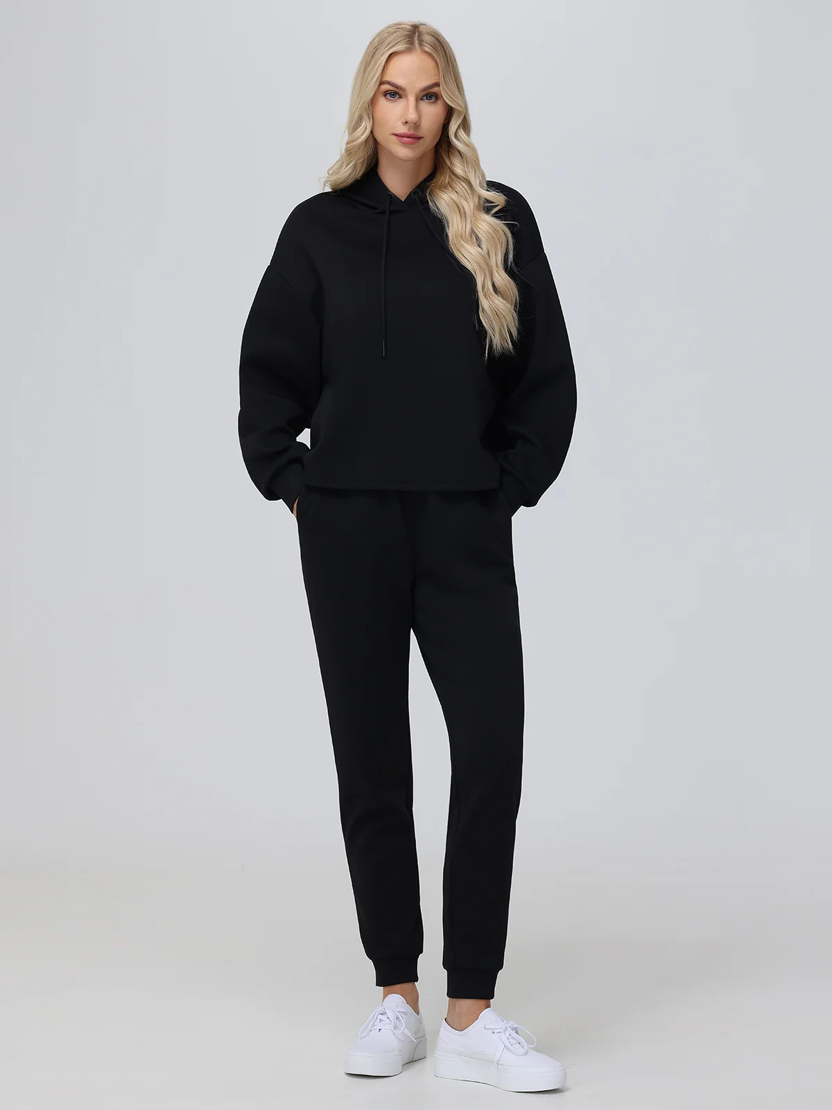 High-Rise Cuffed Joggers