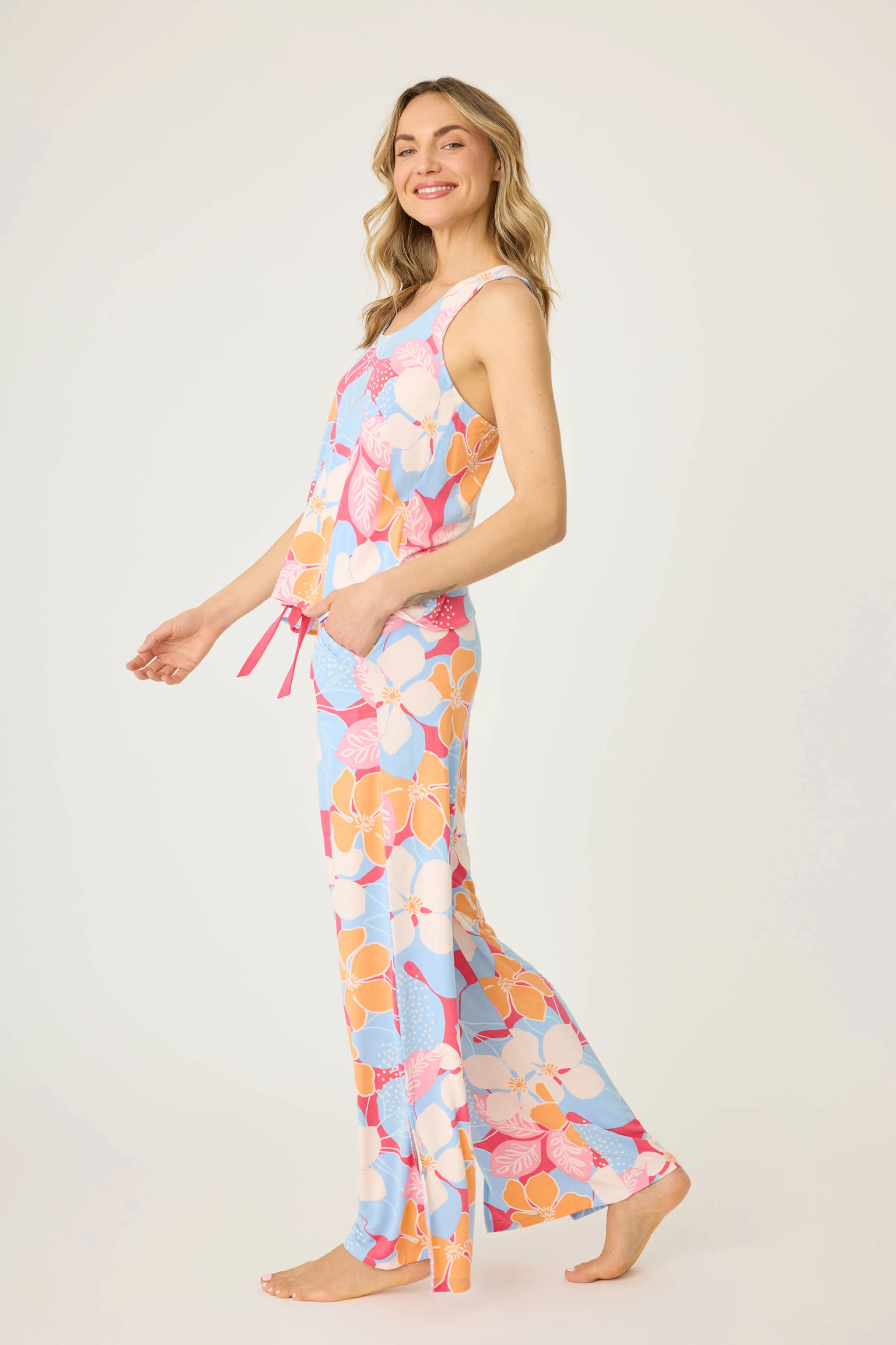 Tropical Dreams Floral PJ Set