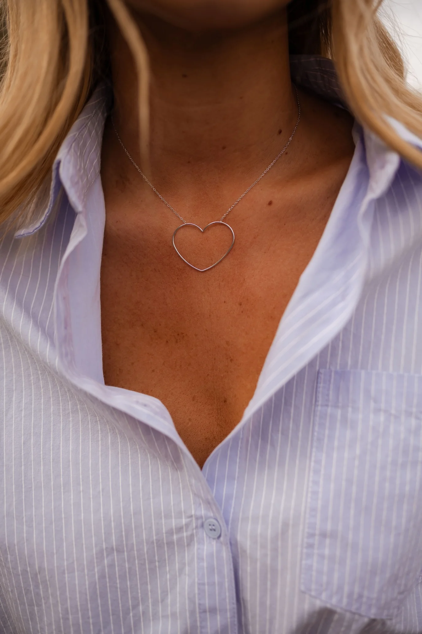 Silver Heart Necklace